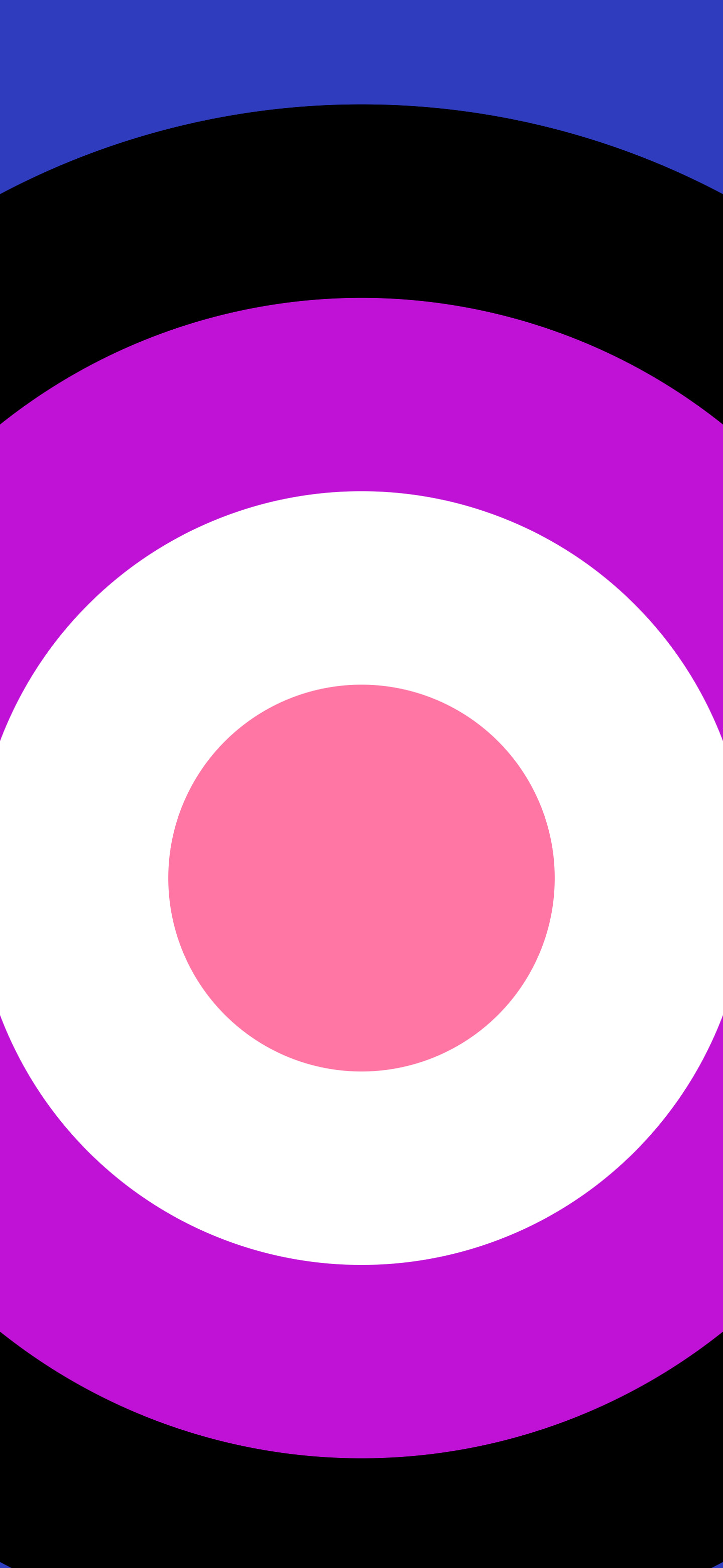 Genderfluid Pride Rings wallpaper for iPhone and Android