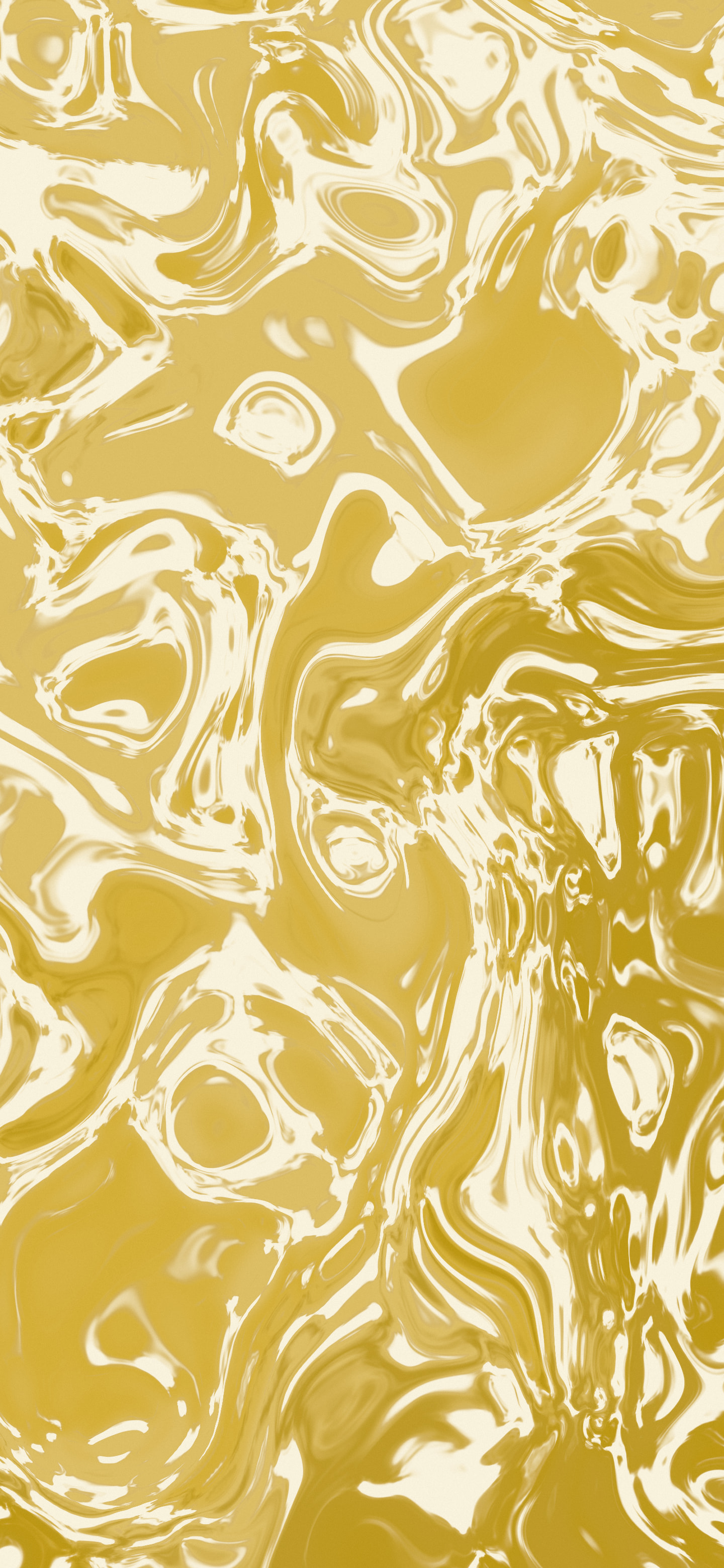 Gold and Cream Liquid Marble wallpaper for iPhone and Android