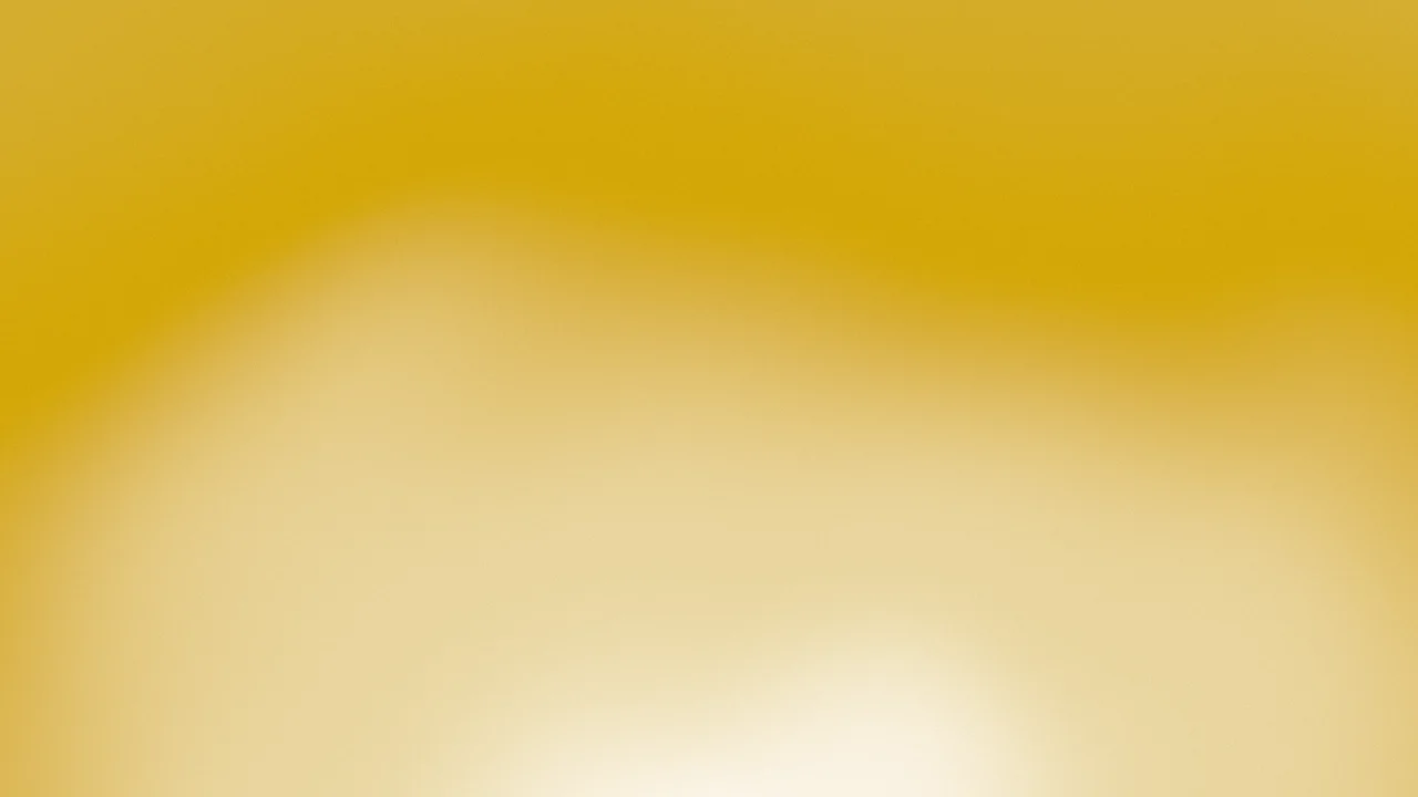 Gold and Cream Sunrise Aura Gradient desktop wallpaper in 4K