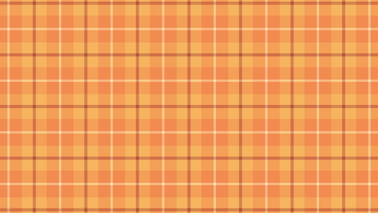 Golden Hour Tartan Plaid desktop wallpaper in 4K