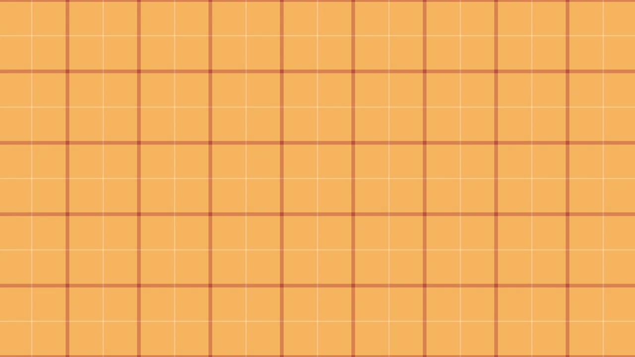 Golden Hour Windowpane Plaid desktop wallpaper in 4K