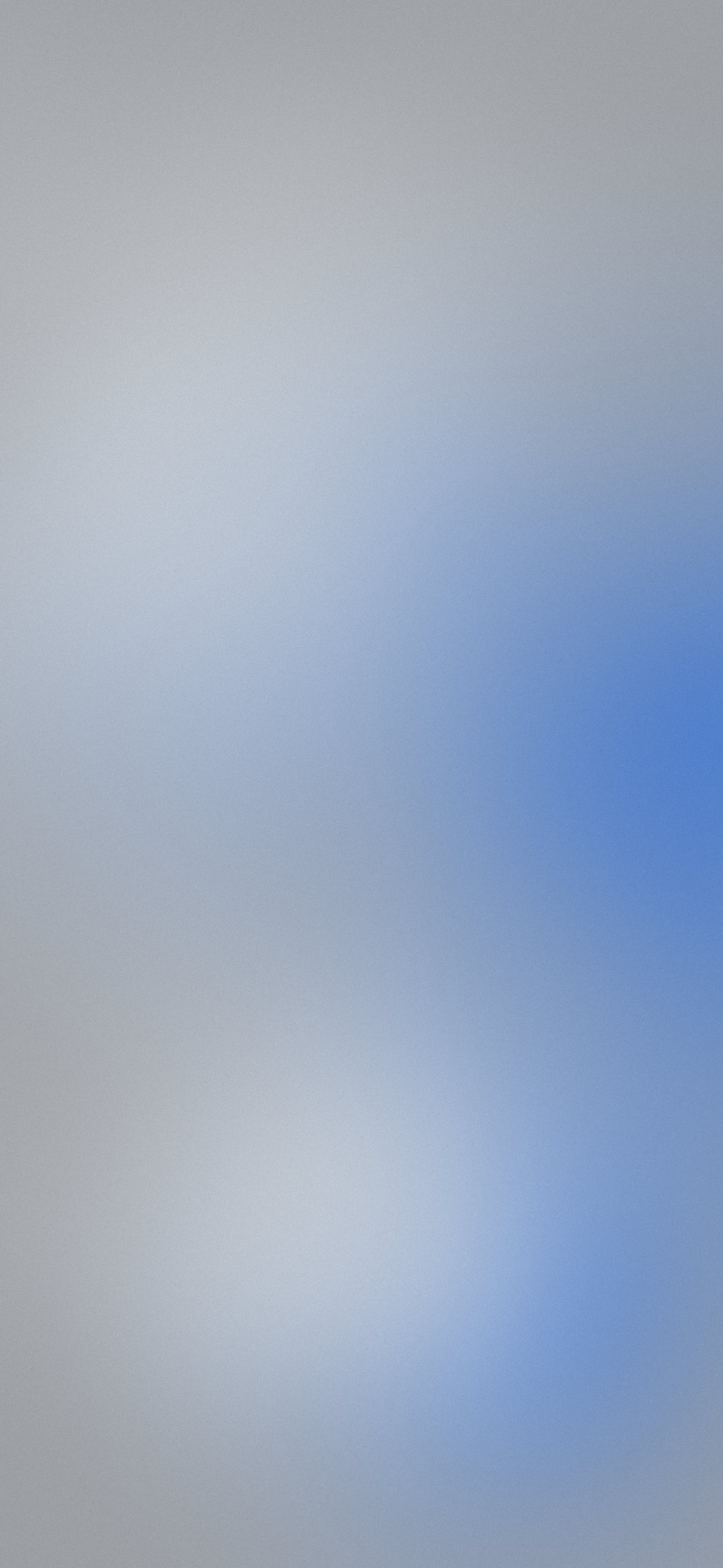 Gray and Blue Dreamy Aura Gradient wallpaper for iPhone and Android