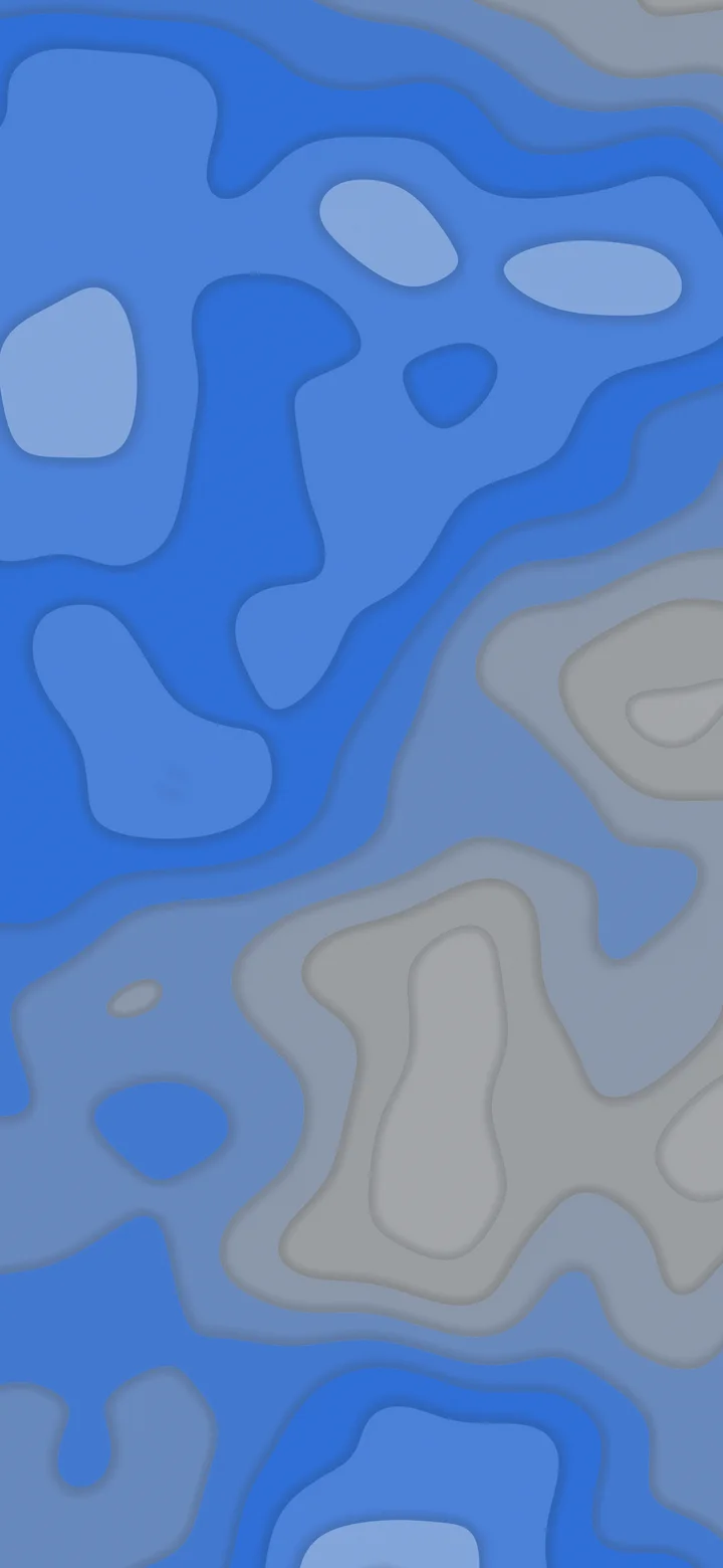 Gray and Blue Layered Topographic wallpaper for iPhone and Android