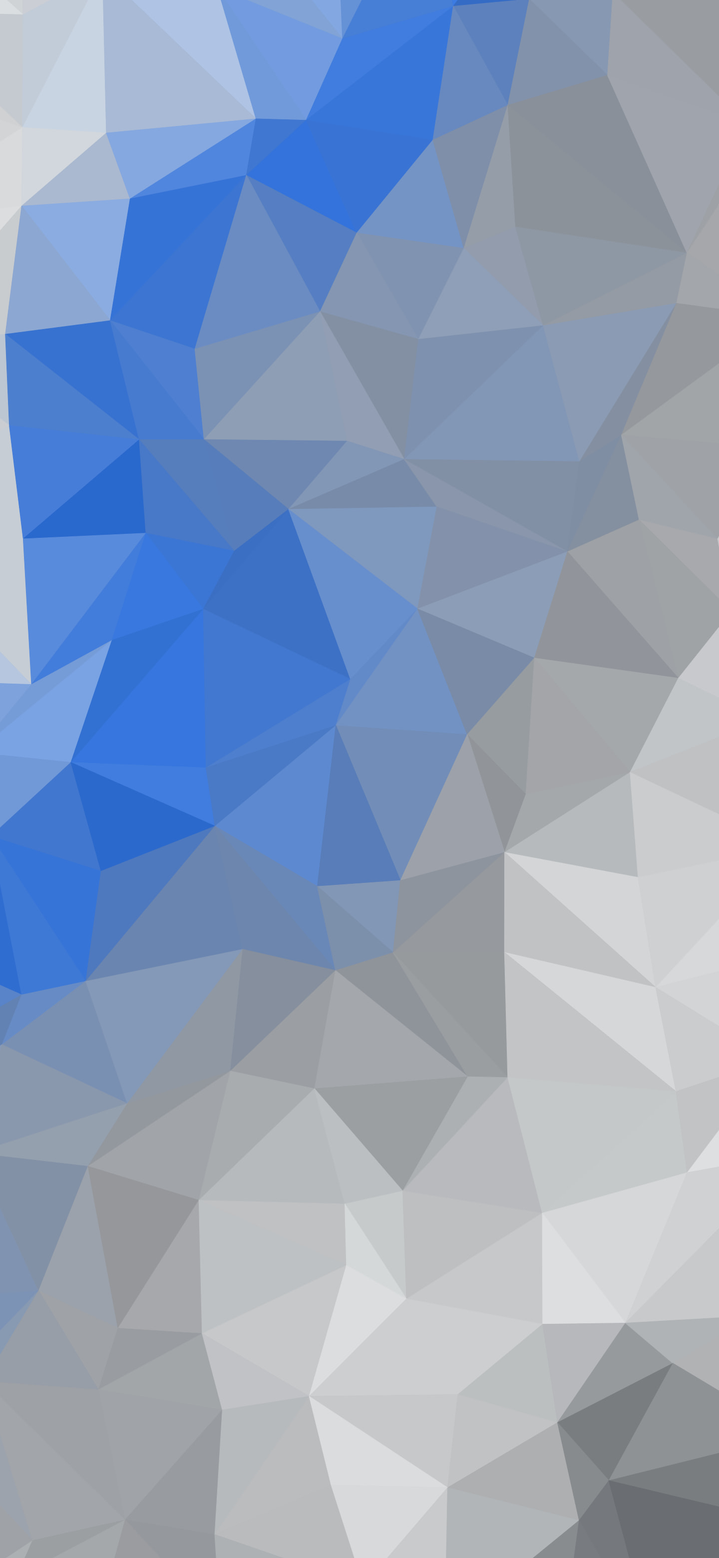 Gray and Blue Low Poly wallpaper for iPhone and Android
