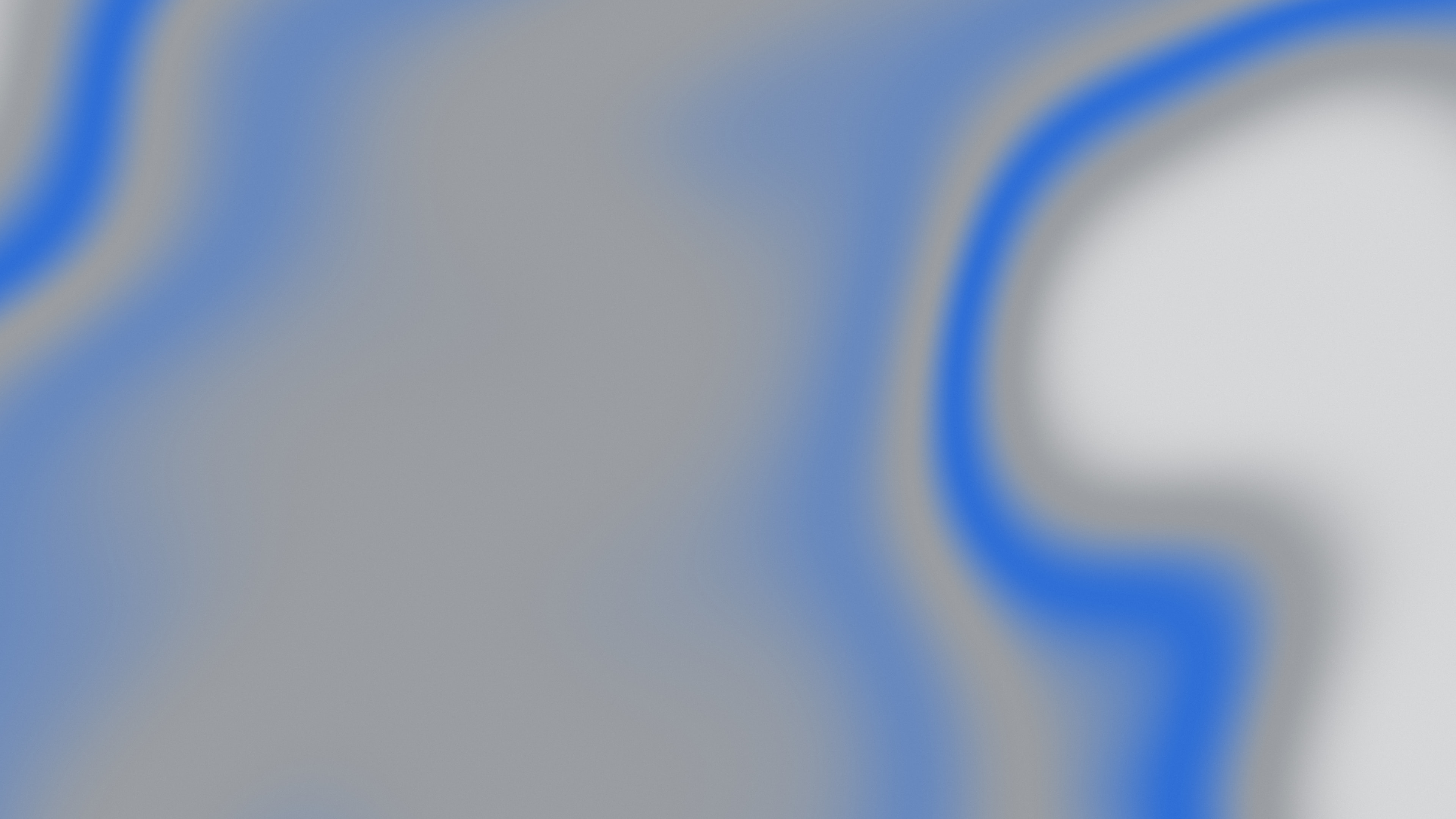 Gray and Blue Silky Gradient desktop wallpaper in 4K