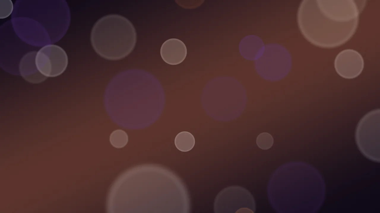 Halloween Bokeh Lights desktop wallpaper in 4K