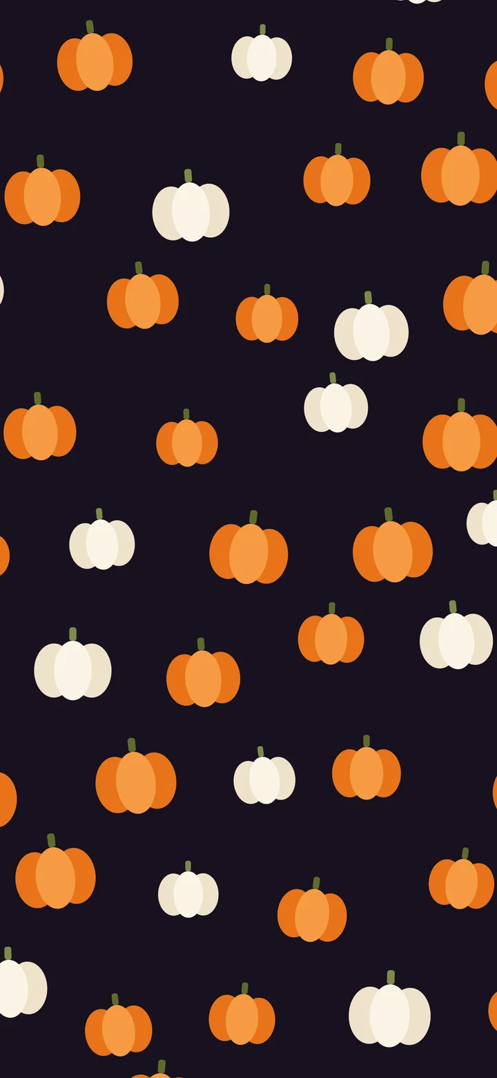 Halloween Pumpkin Pattern wallpaper for iPhone and Android