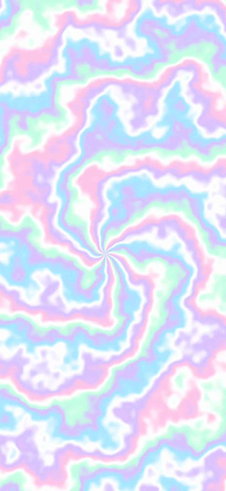 Holographic Spiral Tie Dye wallpaper for iPhone and Android