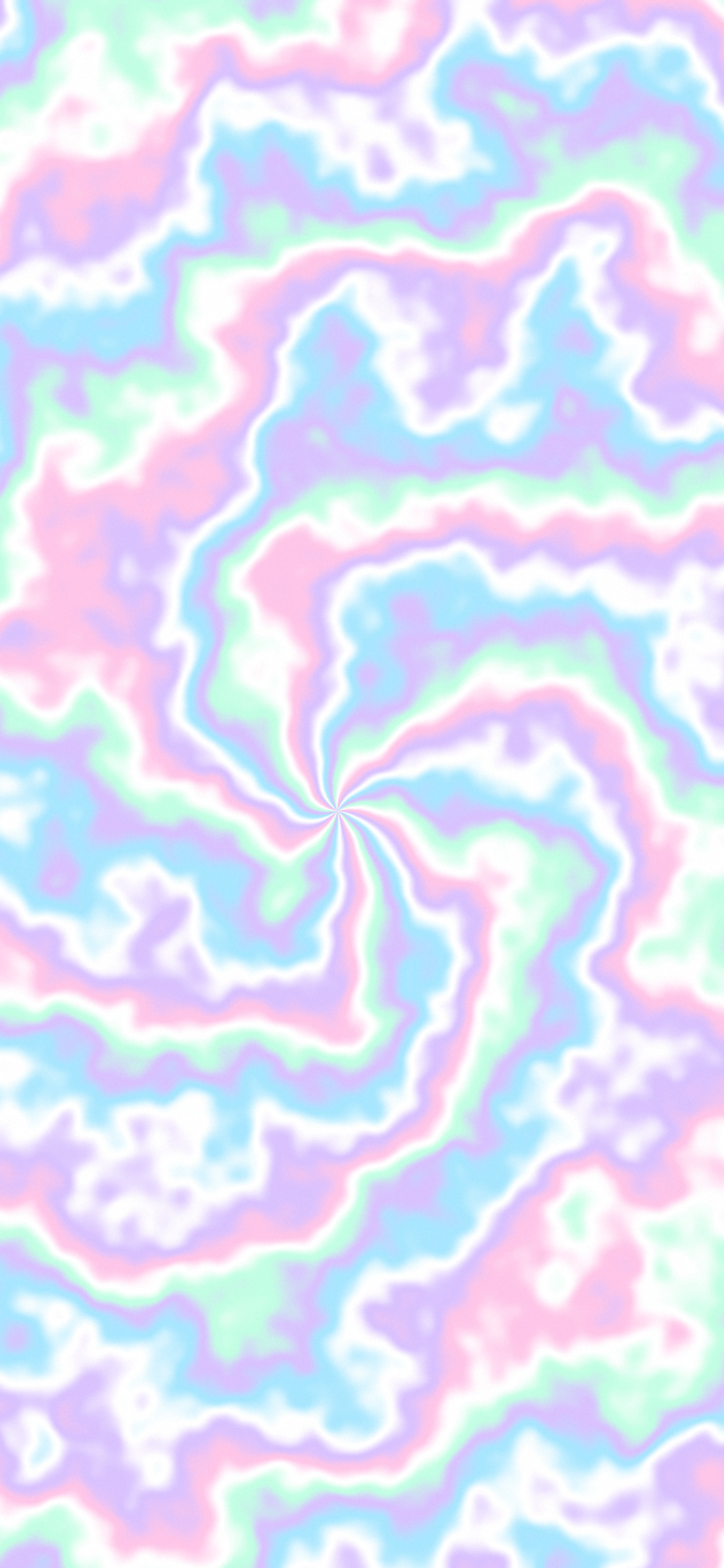 Holographic Spiral Tie Dye wallpaper for iPhone and Android