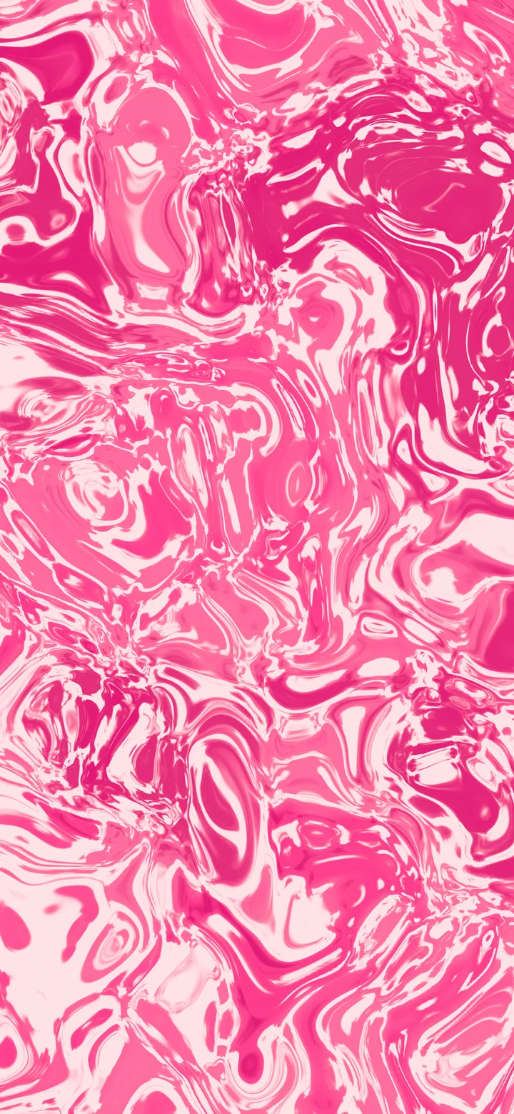 Hot Pink and Cream Liquid Marble wallpaper for iPhone and Android