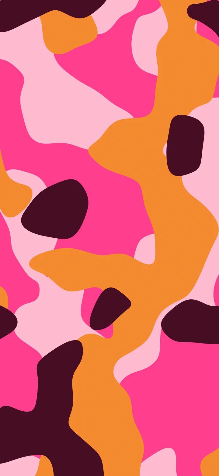 Hot Pink and Orange Camo wallpaper for iPhone and Android