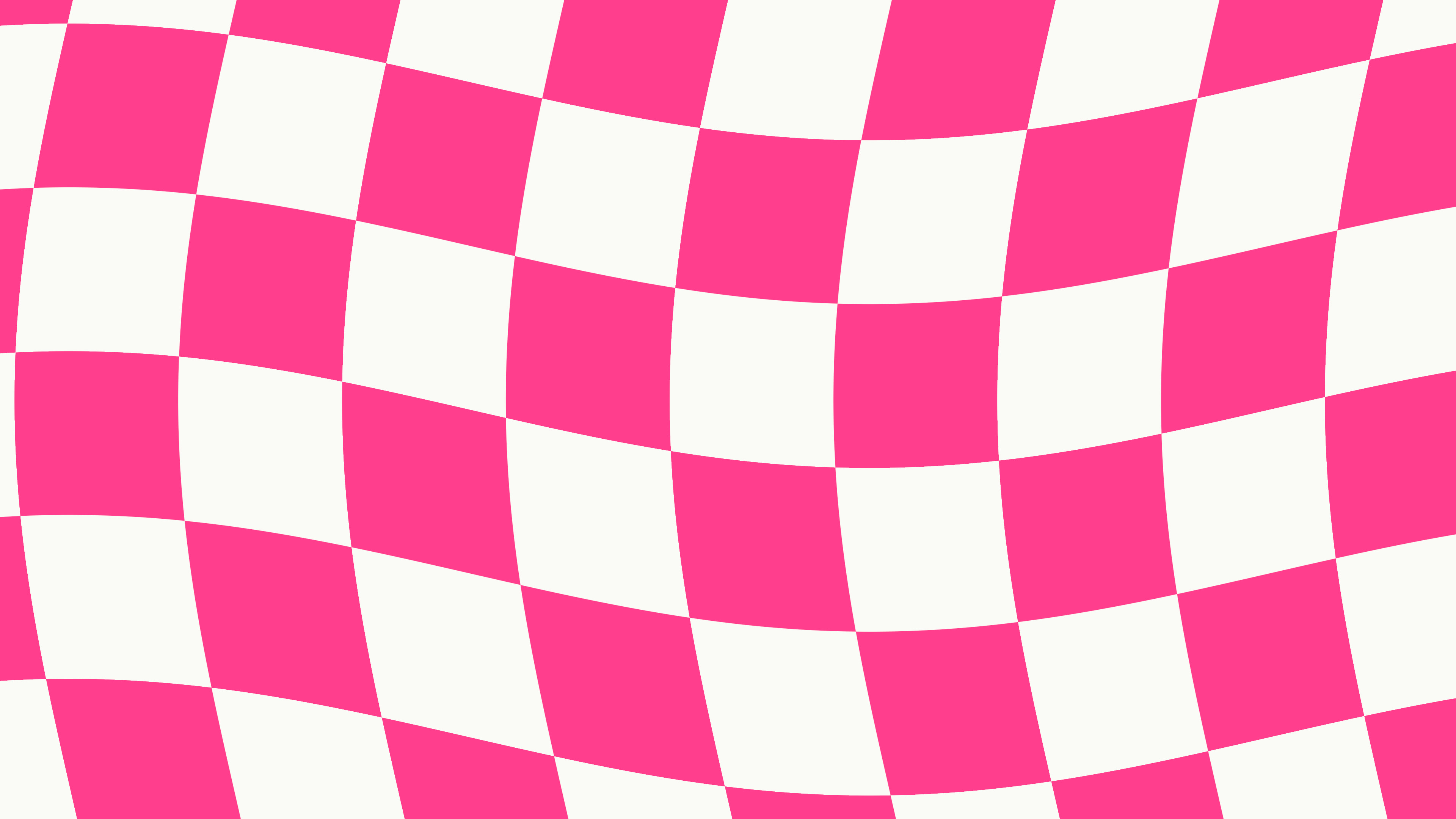Hot Pink and White Wavy Checkered desktop wallpaper in 4K