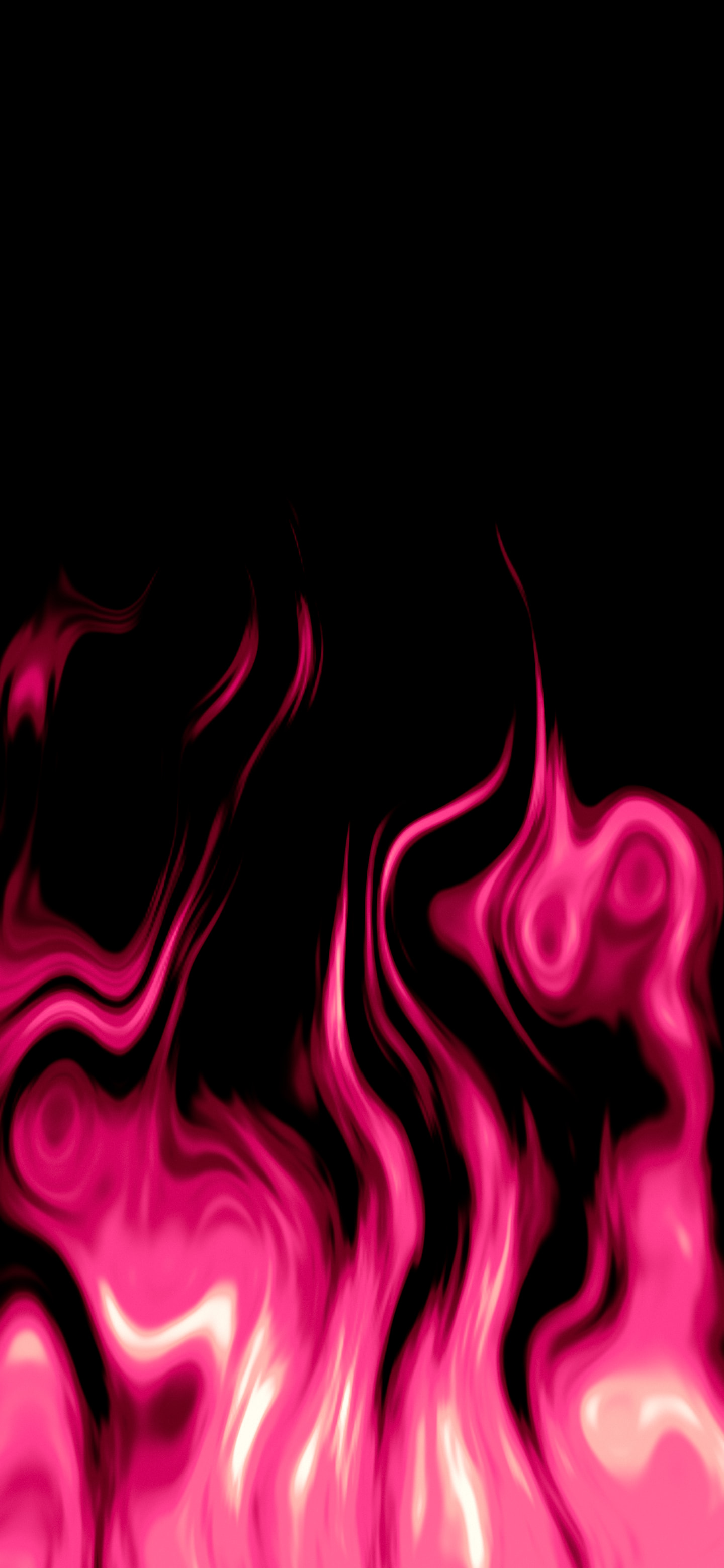 Hot Pink Fire Flames wallpaper for iPhone and Android