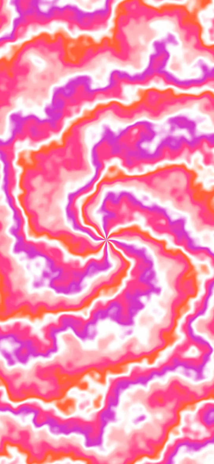 Hot Pink Spiral Tie Dye wallpaper for iPhone and Android