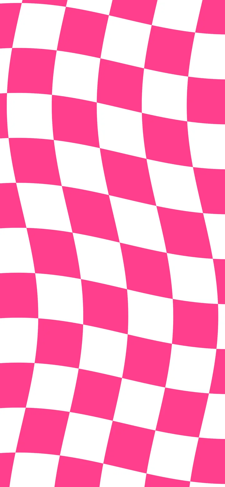Hot Pink Wavy Checkered wallpaper for iPhone and Android