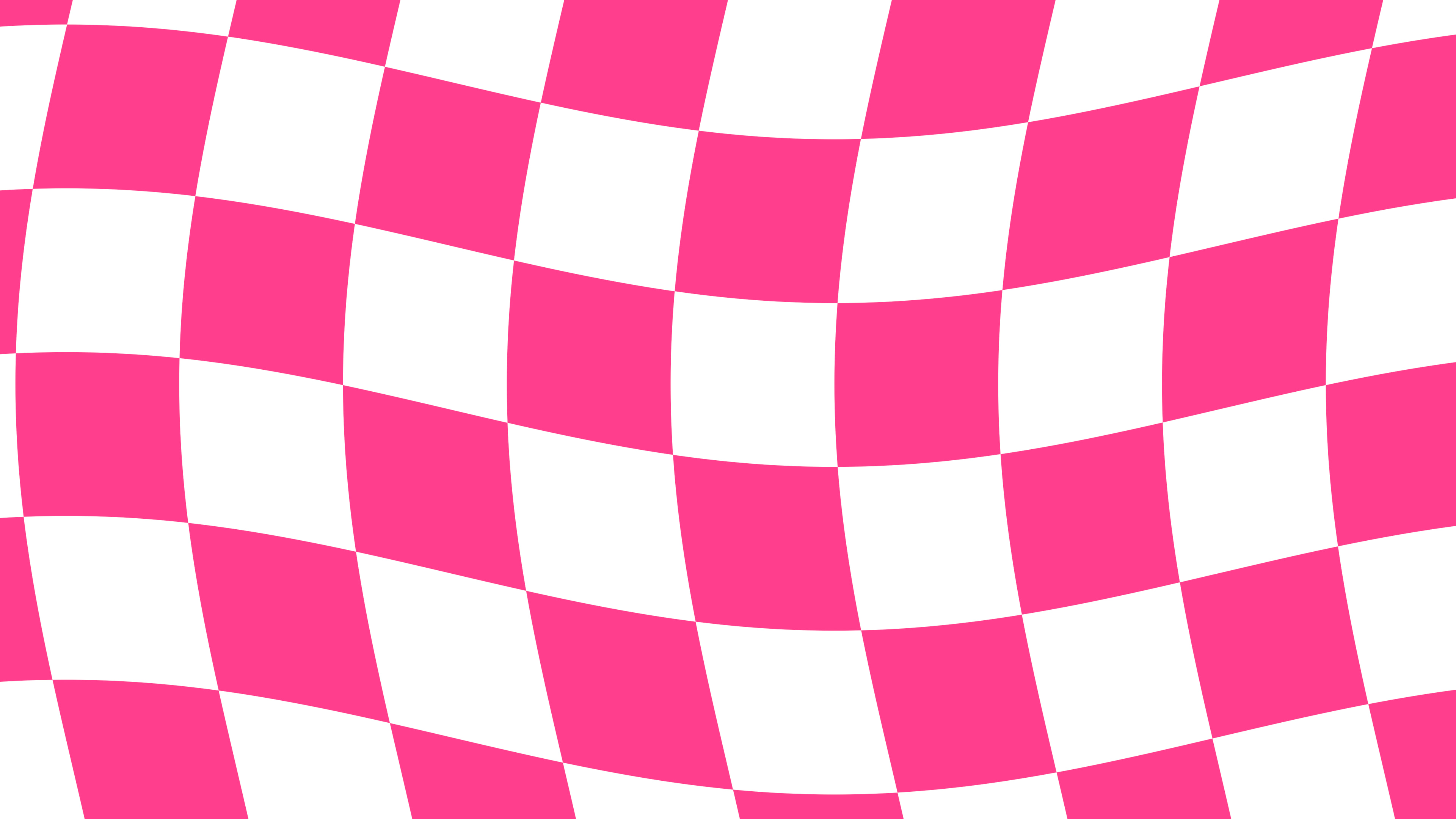 Hot Pink Wavy Checkered desktop wallpaper in 4K