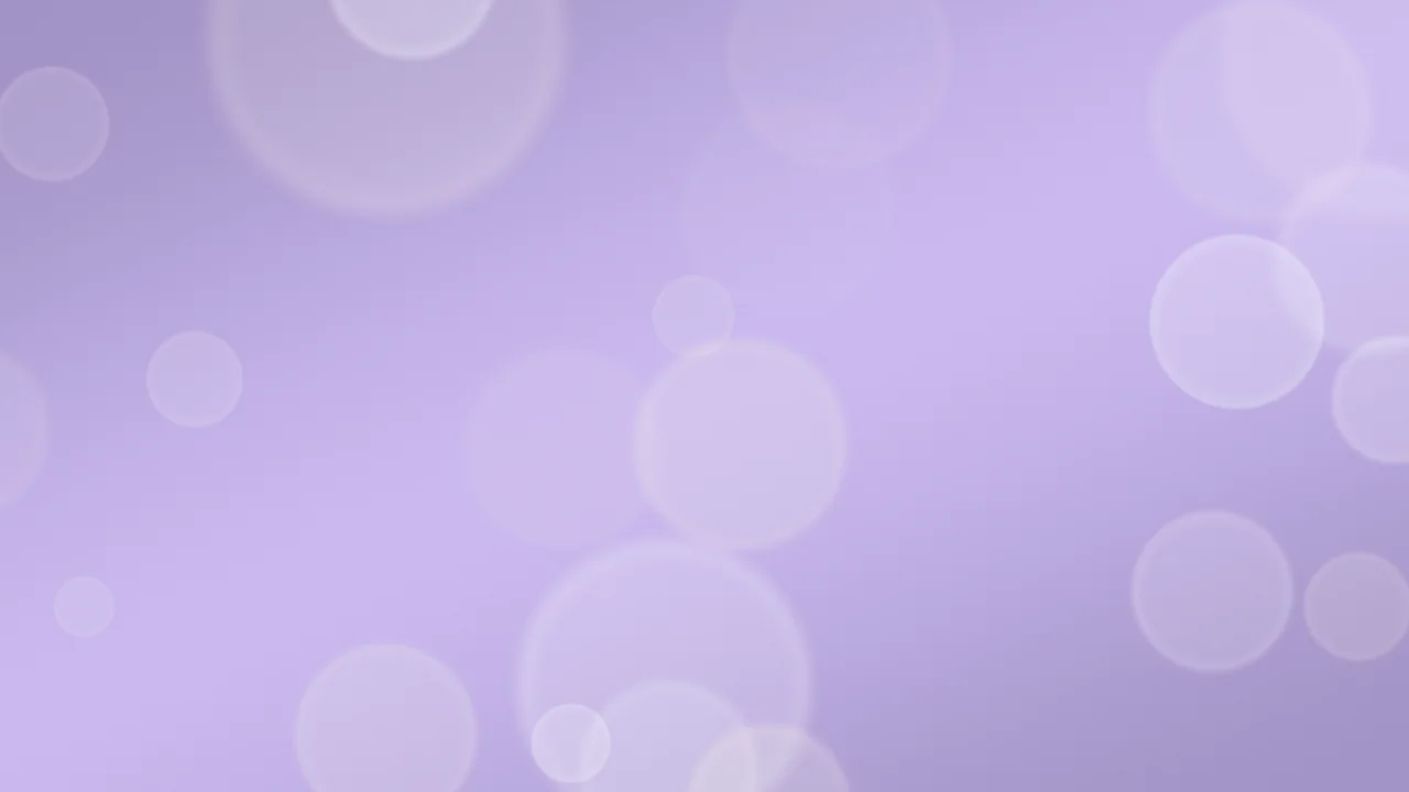 Lavender and Cream Bokeh Lights desktop wallpaper in 4K