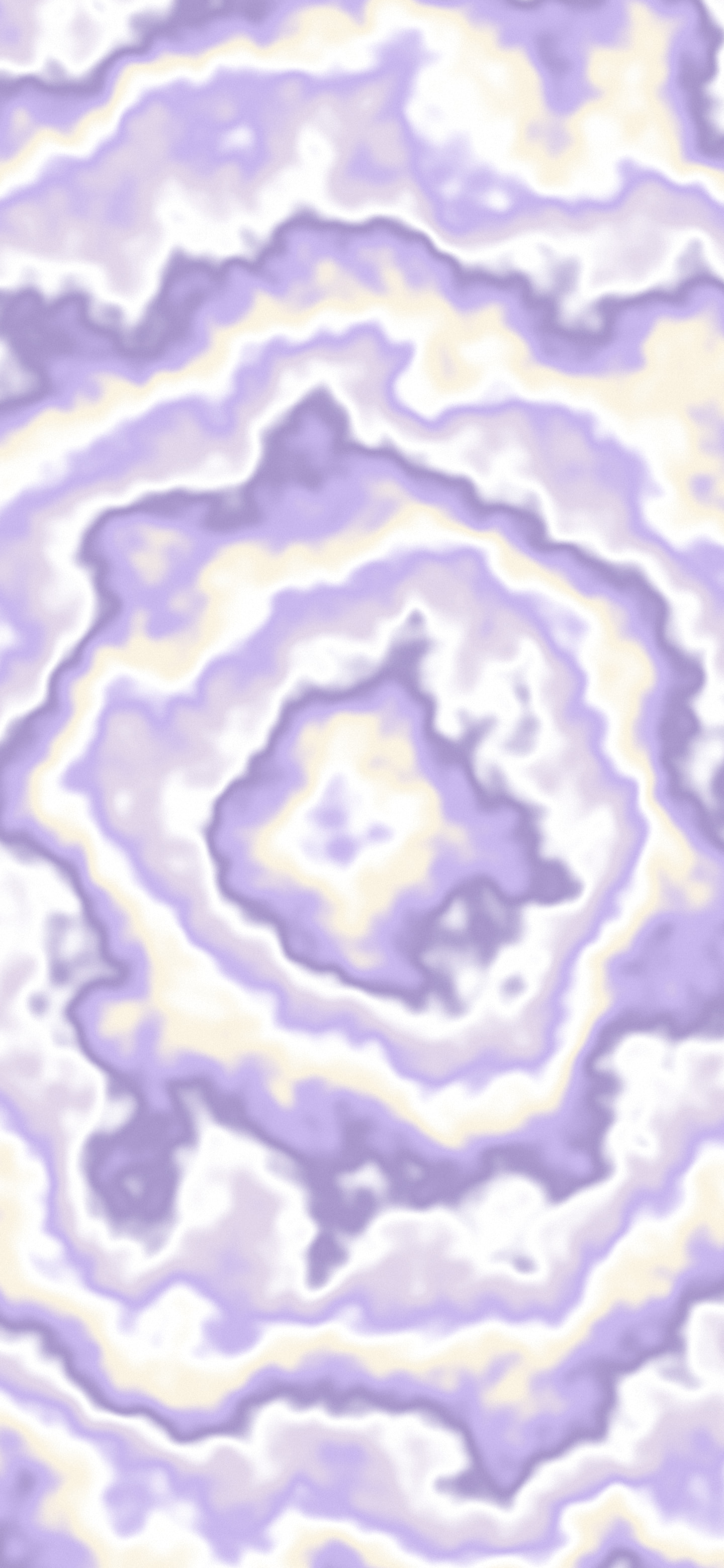 Lavender and Cream Bullseye Tie Dye wallpaper for iPhone and Android