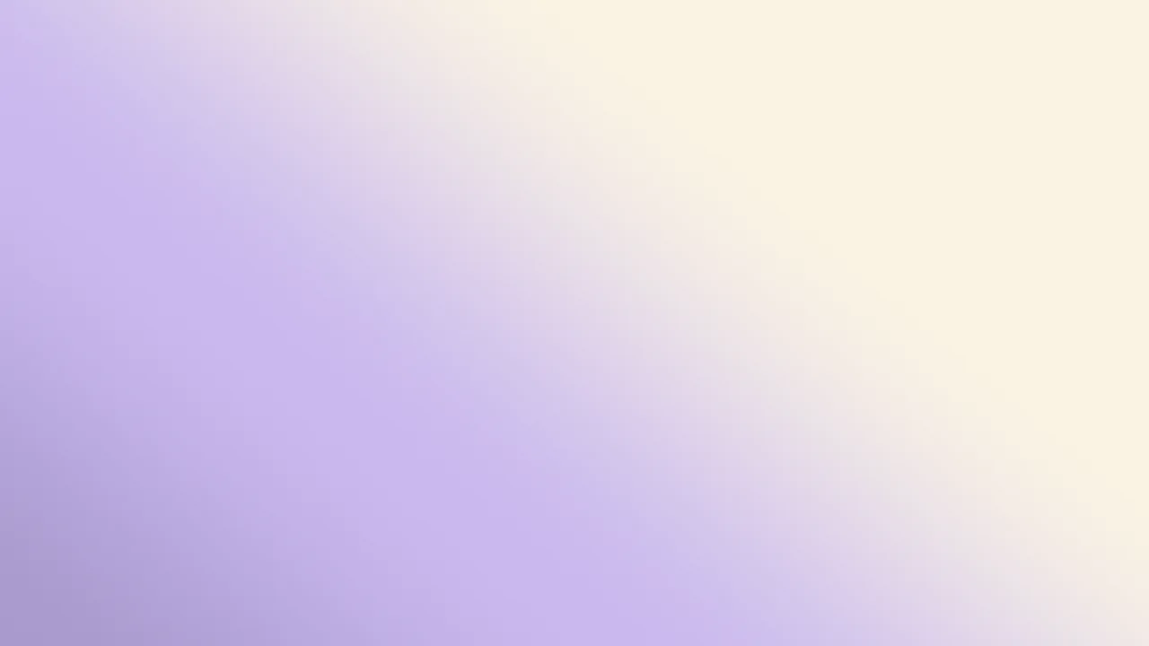 Lavender and Cream Diagonal Ombre Gradient desktop wallpaper in 4K
