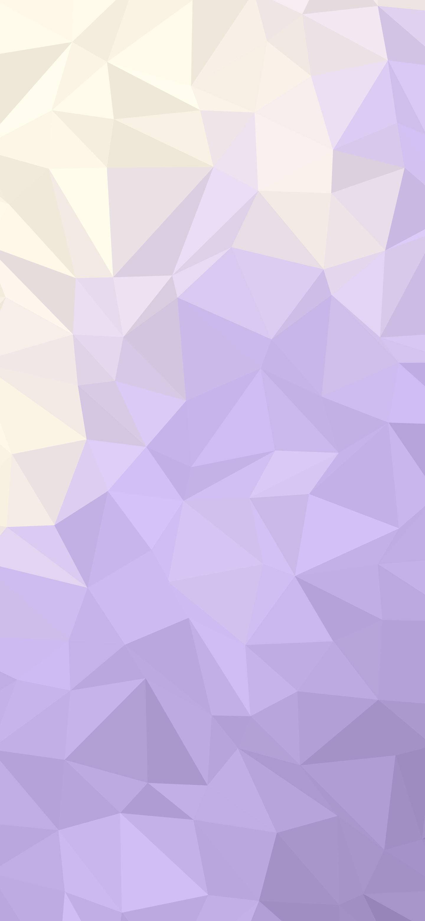 Lavender and Cream Low Poly wallpaper for iPhone and Android
