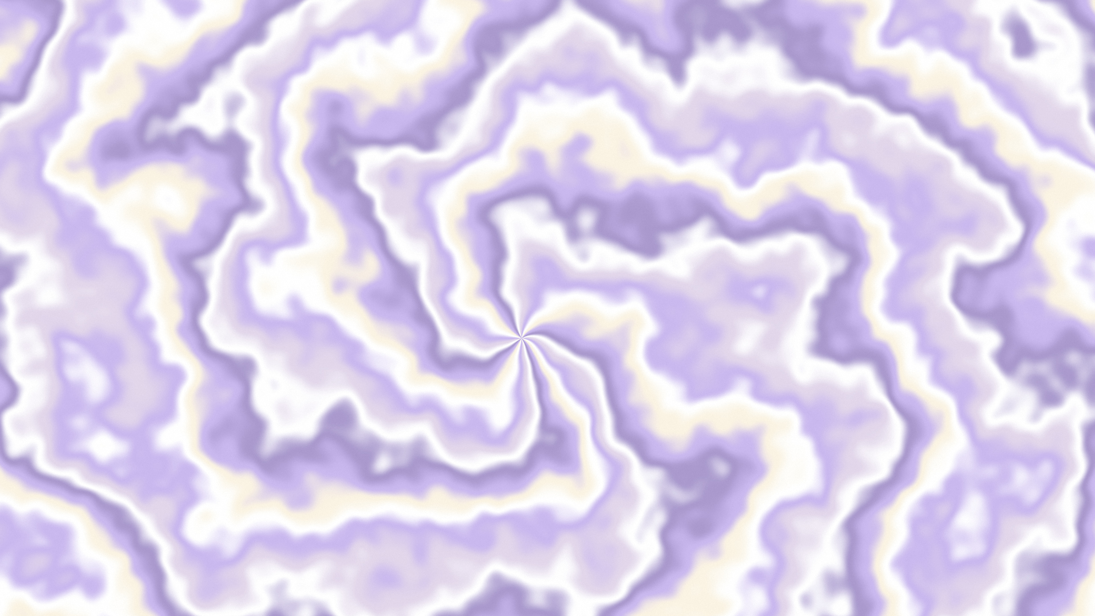 Lavender and Cream Spiral Tie Dye desktop wallpaper in 4K