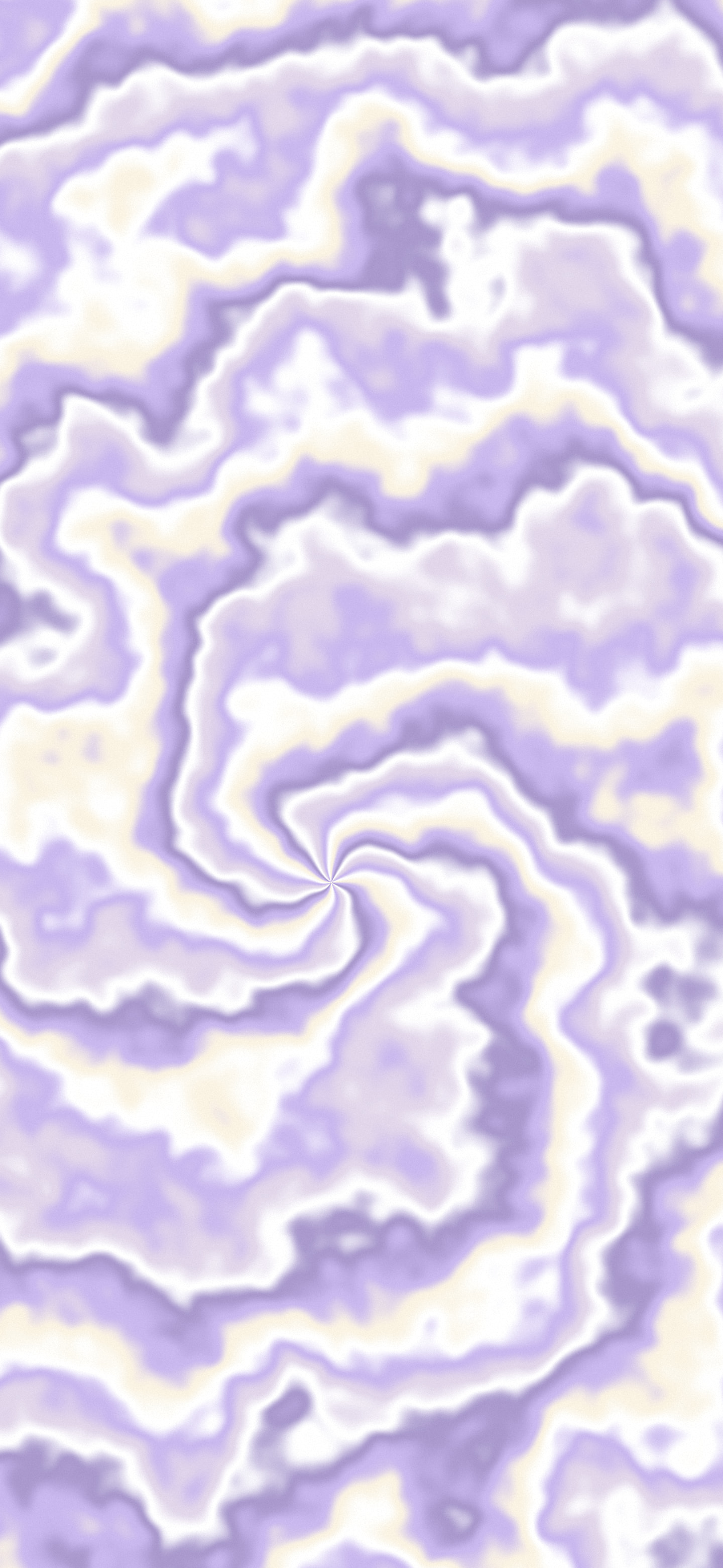 Lavender and Cream Spiral Tie Dye wallpaper for iPhone and Android