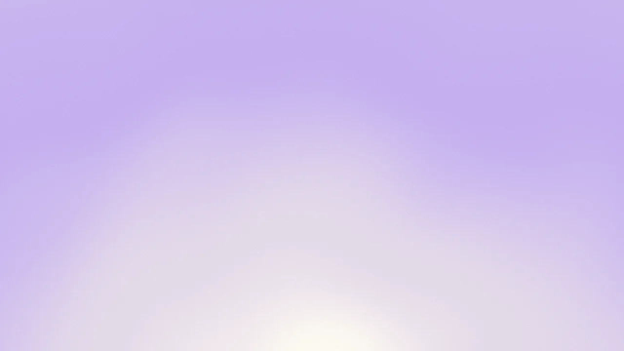 Lavender and Cream Sunrise Aura Gradient desktop wallpaper in 4K