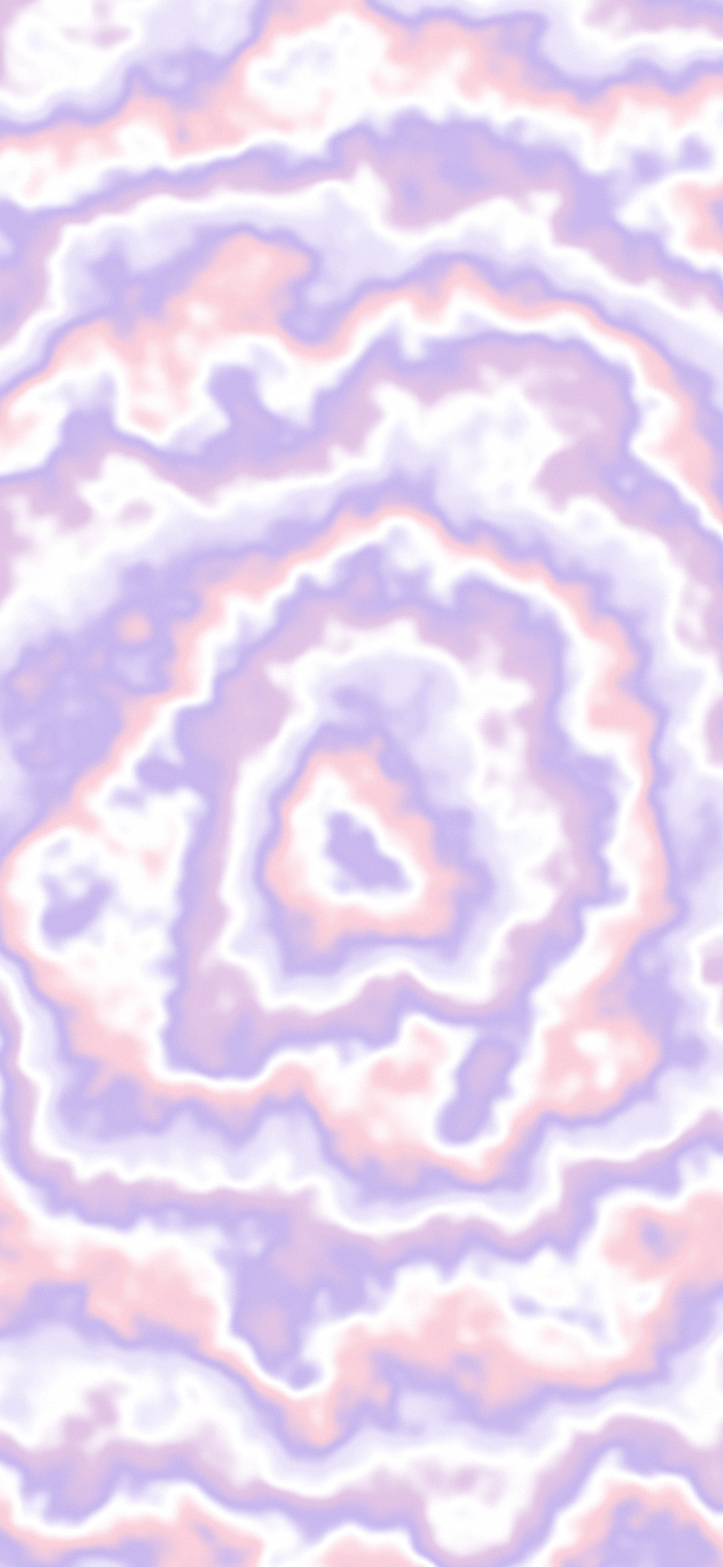 Lavender and Pastel Pink Bullseye Tie Dye wallpaper for iPhone and Android