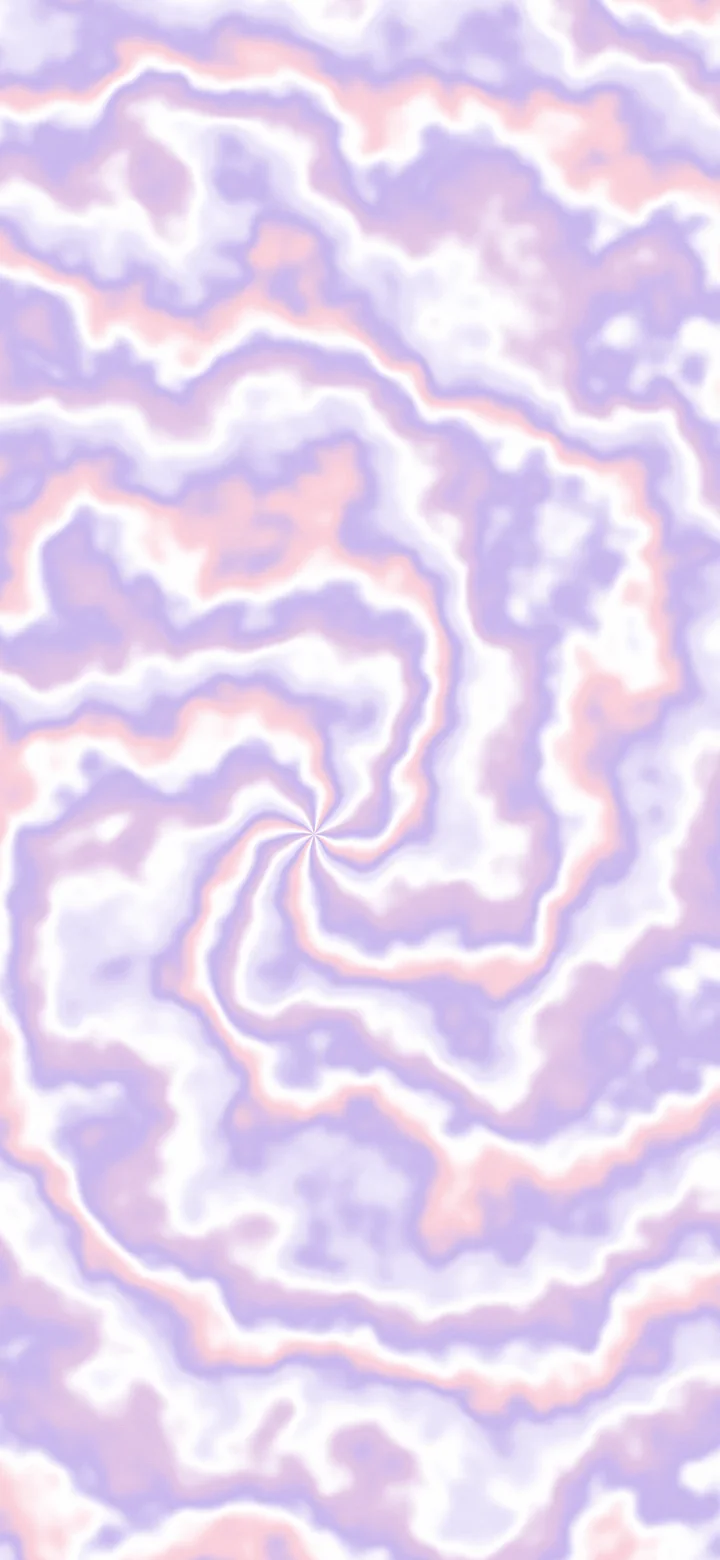 Lavender and Pastel Pink Spiral Tie Dye wallpaper for iPhone and Android