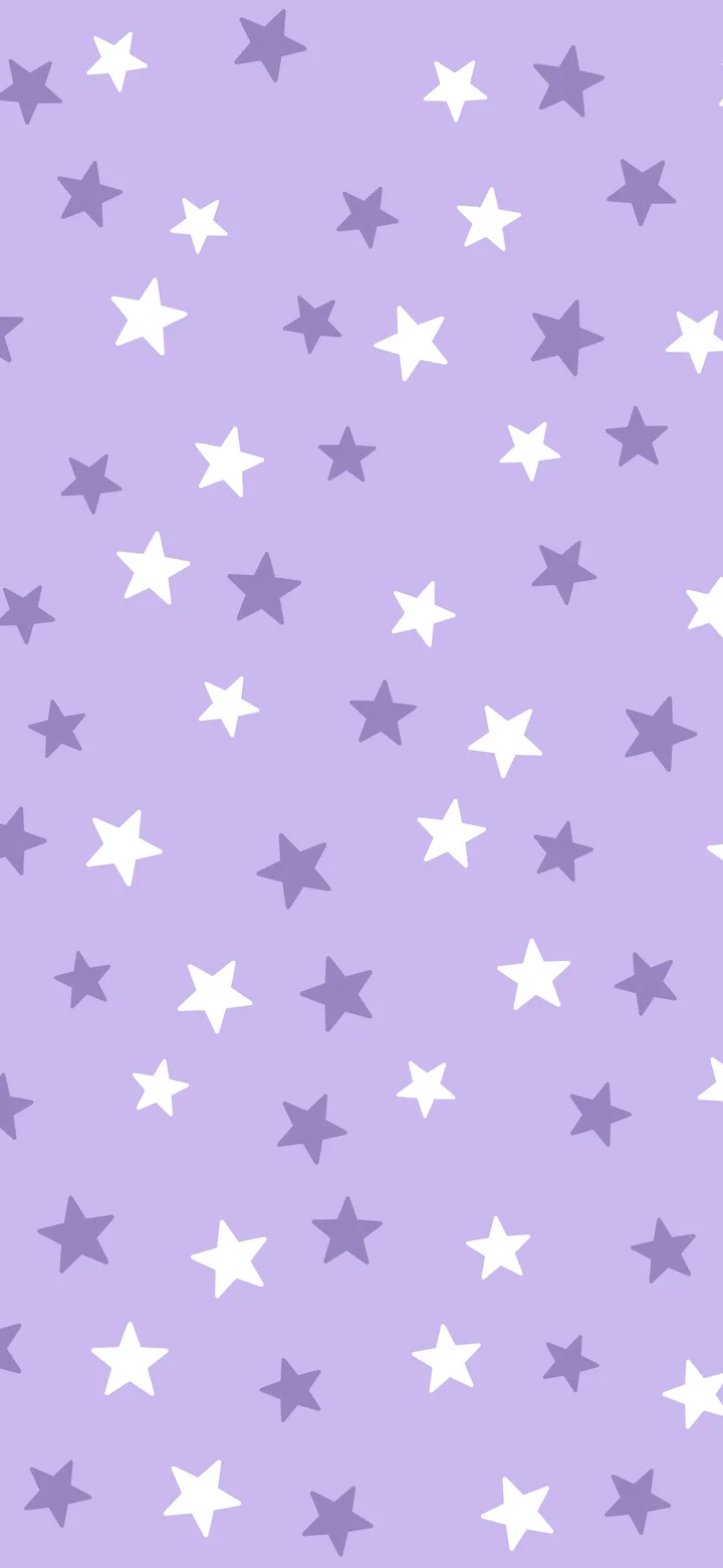 Lavender Star Pattern wallpaper for iPhone and Android
