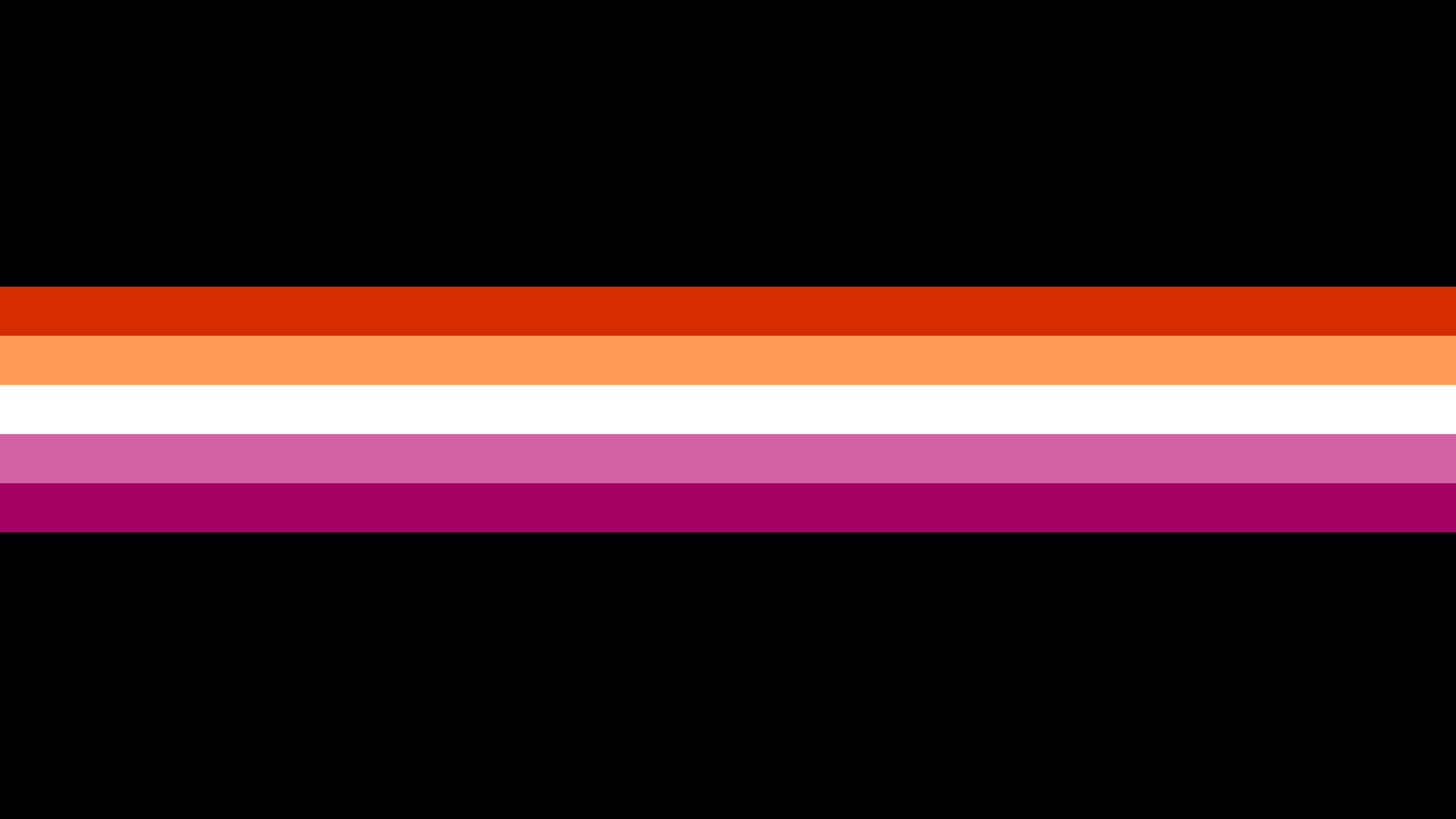 Lesbian Subtle Pride Stripe desktop wallpaper in 4K