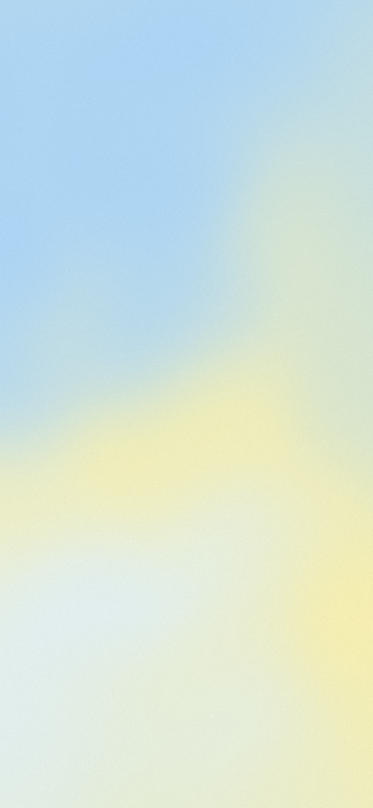 Light Blue and Pastel Yellow Mesh Gradient wallpaper for iPhone and Android