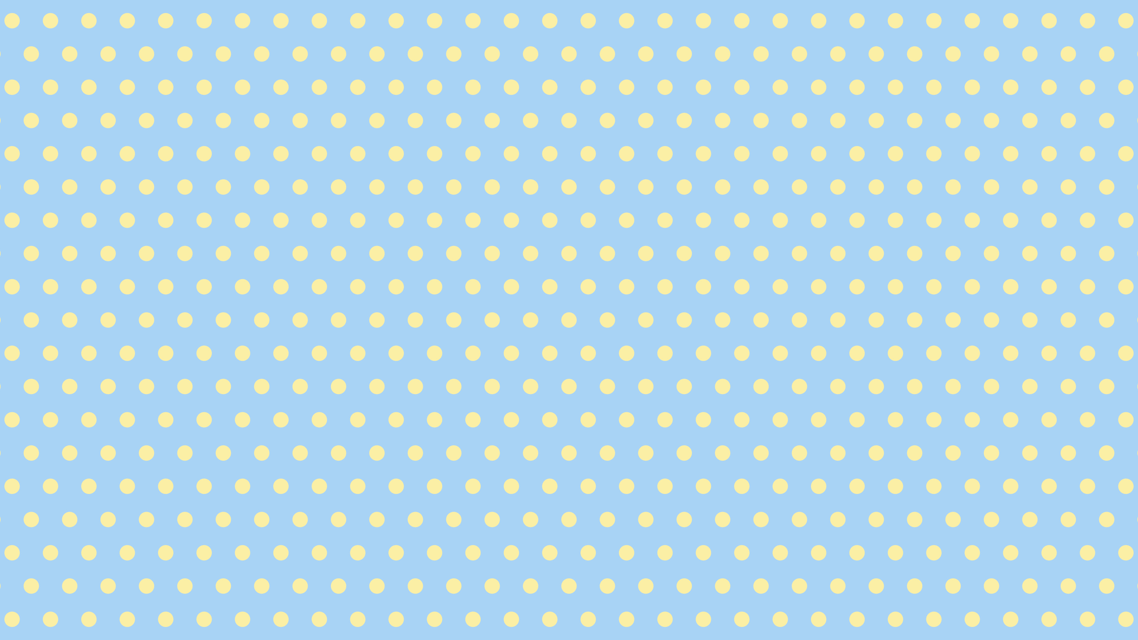 Light Blue and Pastel Yellow Mini Polka Dot desktop wallpaper in 4K