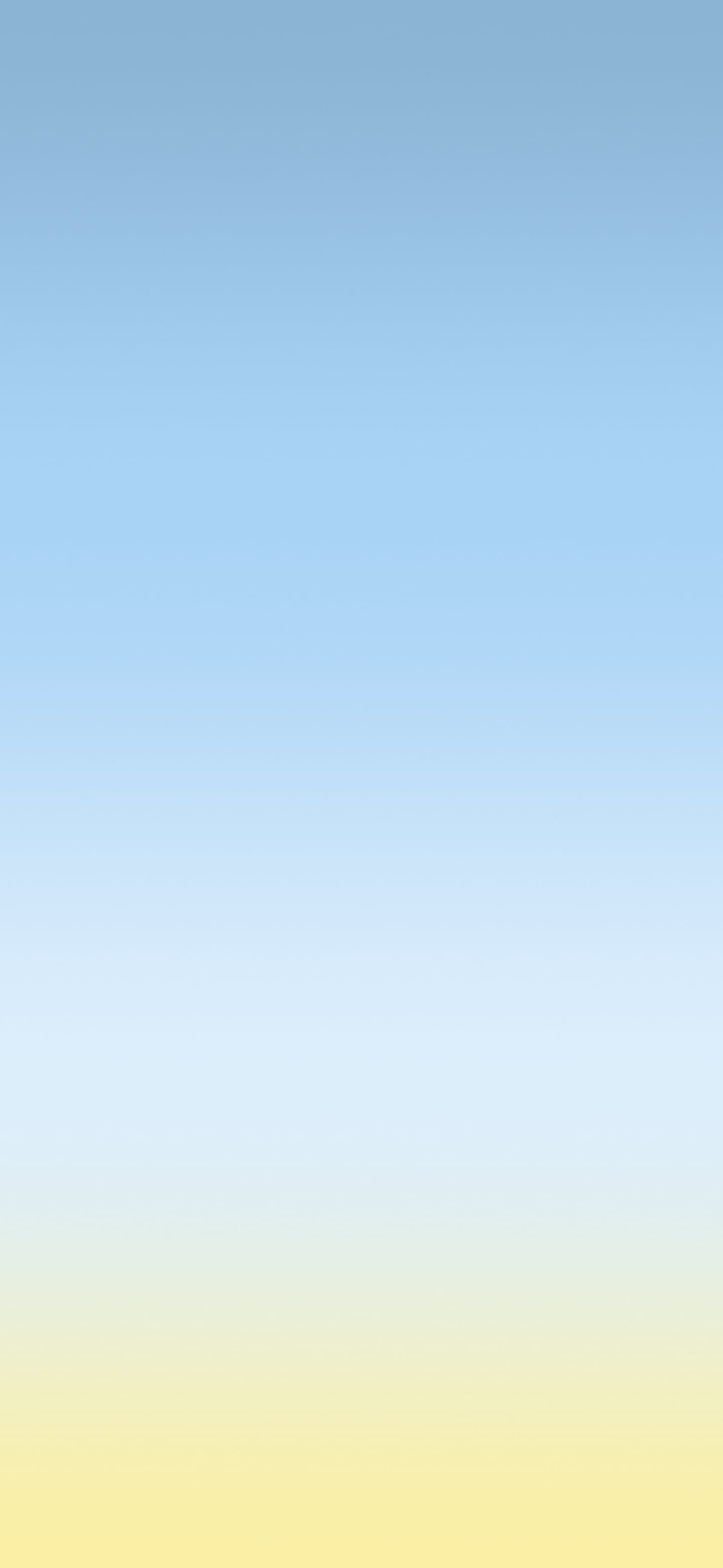 Light Blue and Pastel Yellow Ombre Gradient wallpaper for iPhone and Android