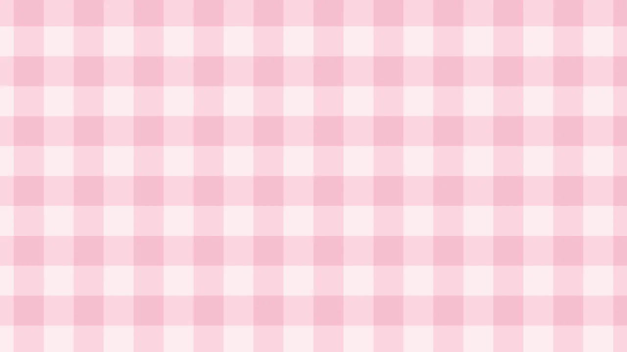 Light Pink Gingham desktop wallpaper in 4K