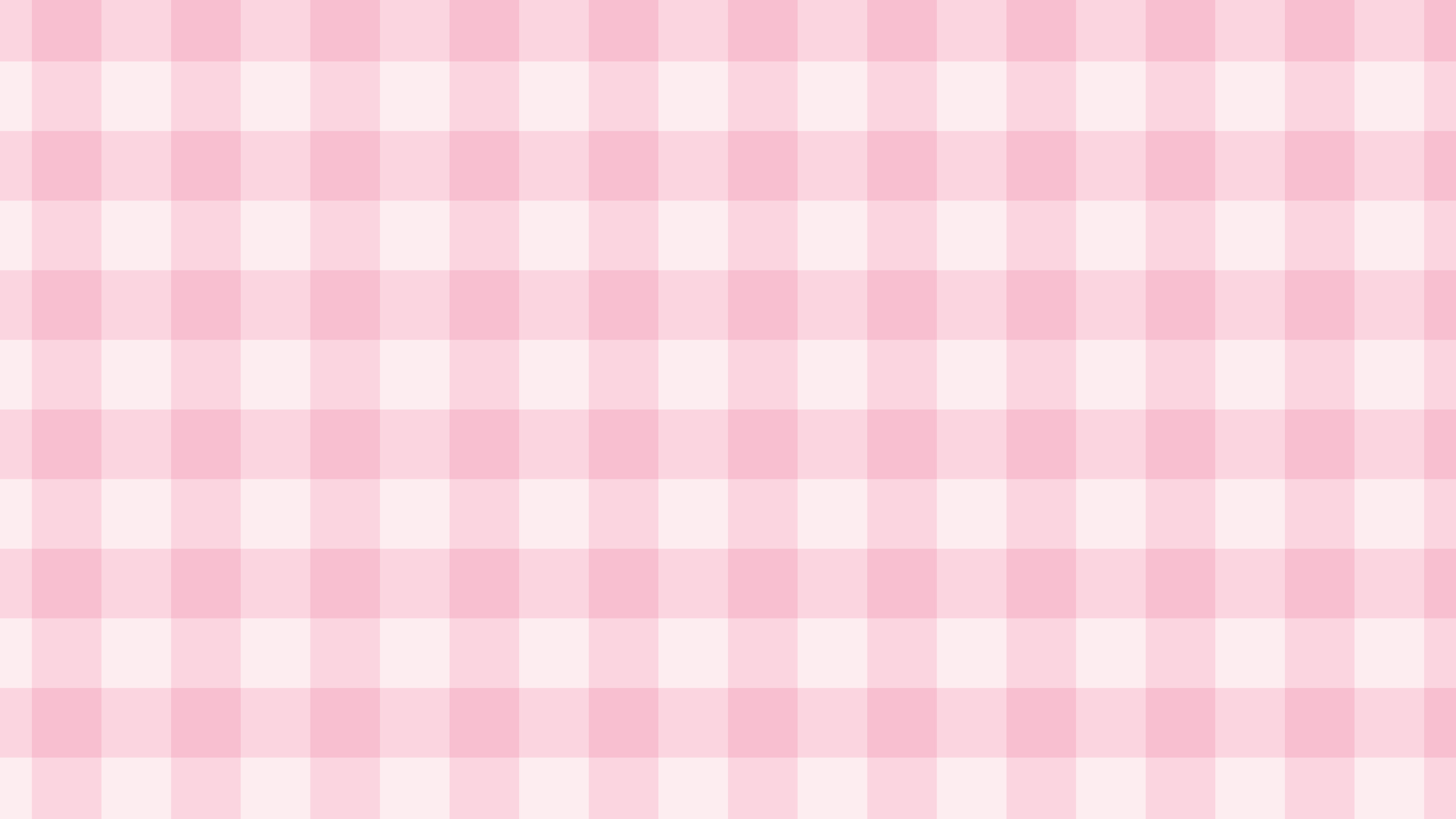 Light Pink Gingham desktop wallpaper in 4K