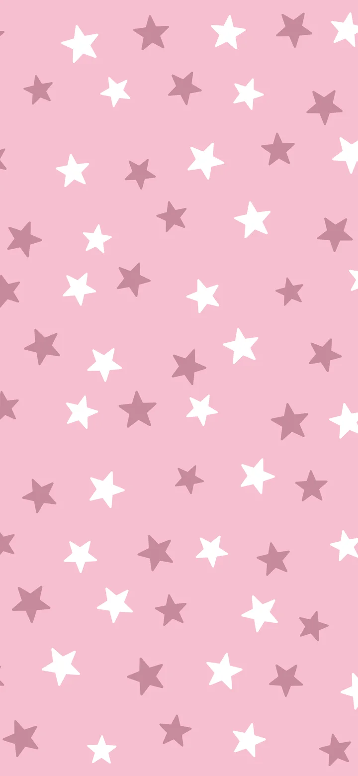 Light Pink Star Pattern wallpaper for iPhone and Android