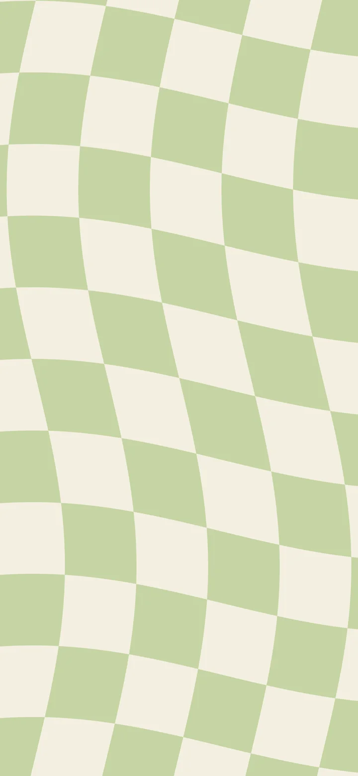 Matcha Wavy Checkered wallpaper for iPhone and Android