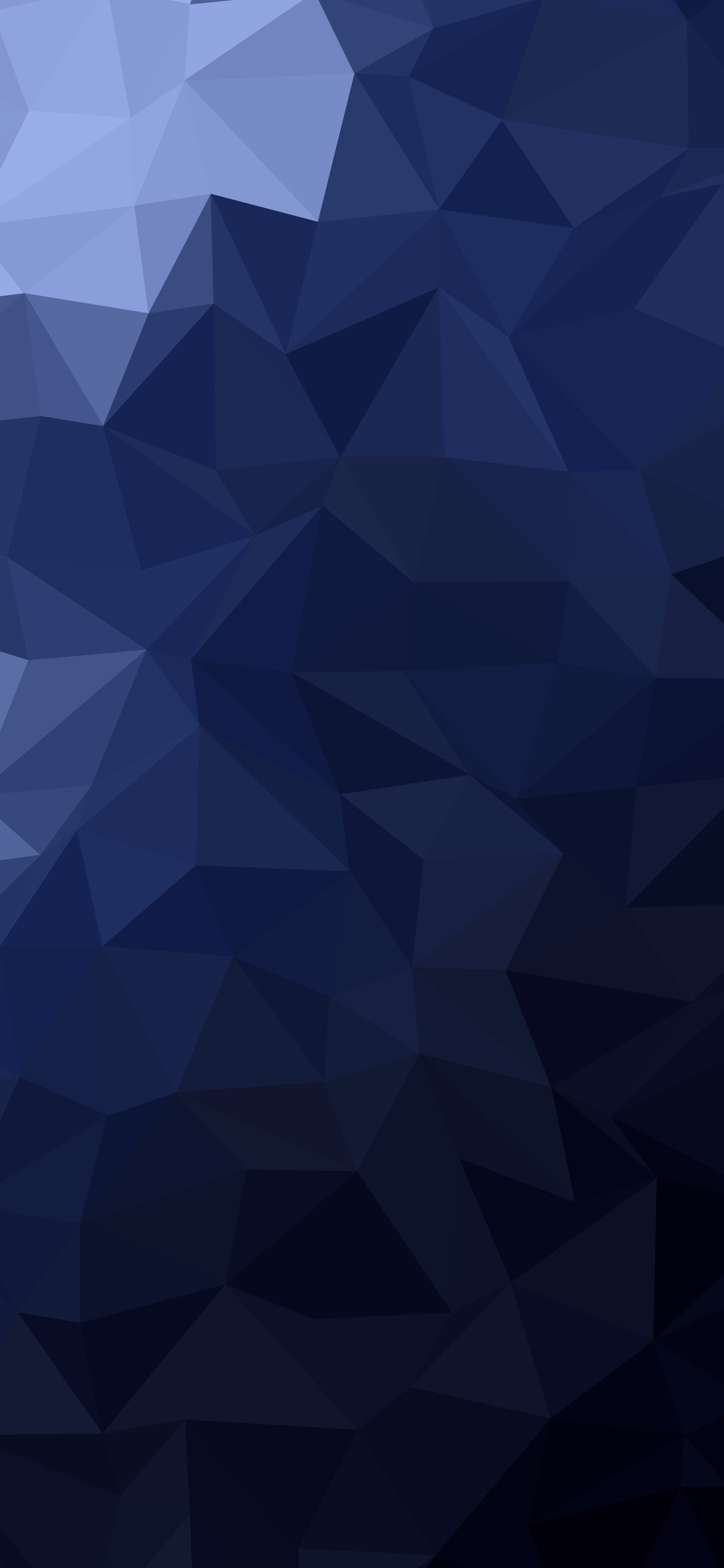 Midnight Blue Low Poly wallpaper for iPhone and Android