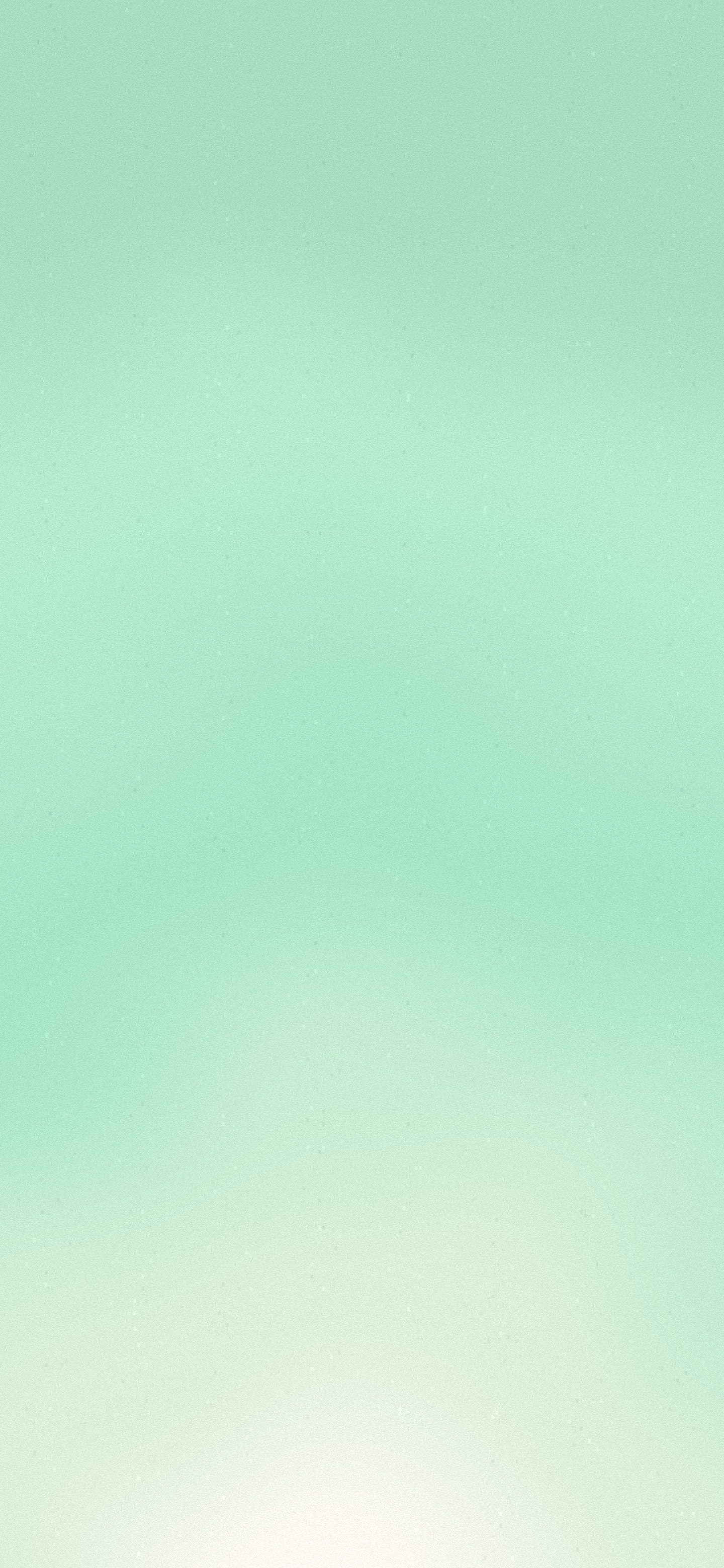 Mint and Cream Sunrise Aura Gradient wallpaper for iPhone and Android
