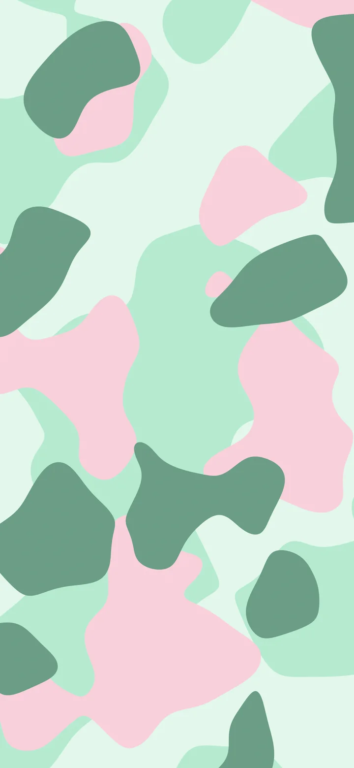 Mint and Pastel Pink Camo wallpaper for iPhone and Android