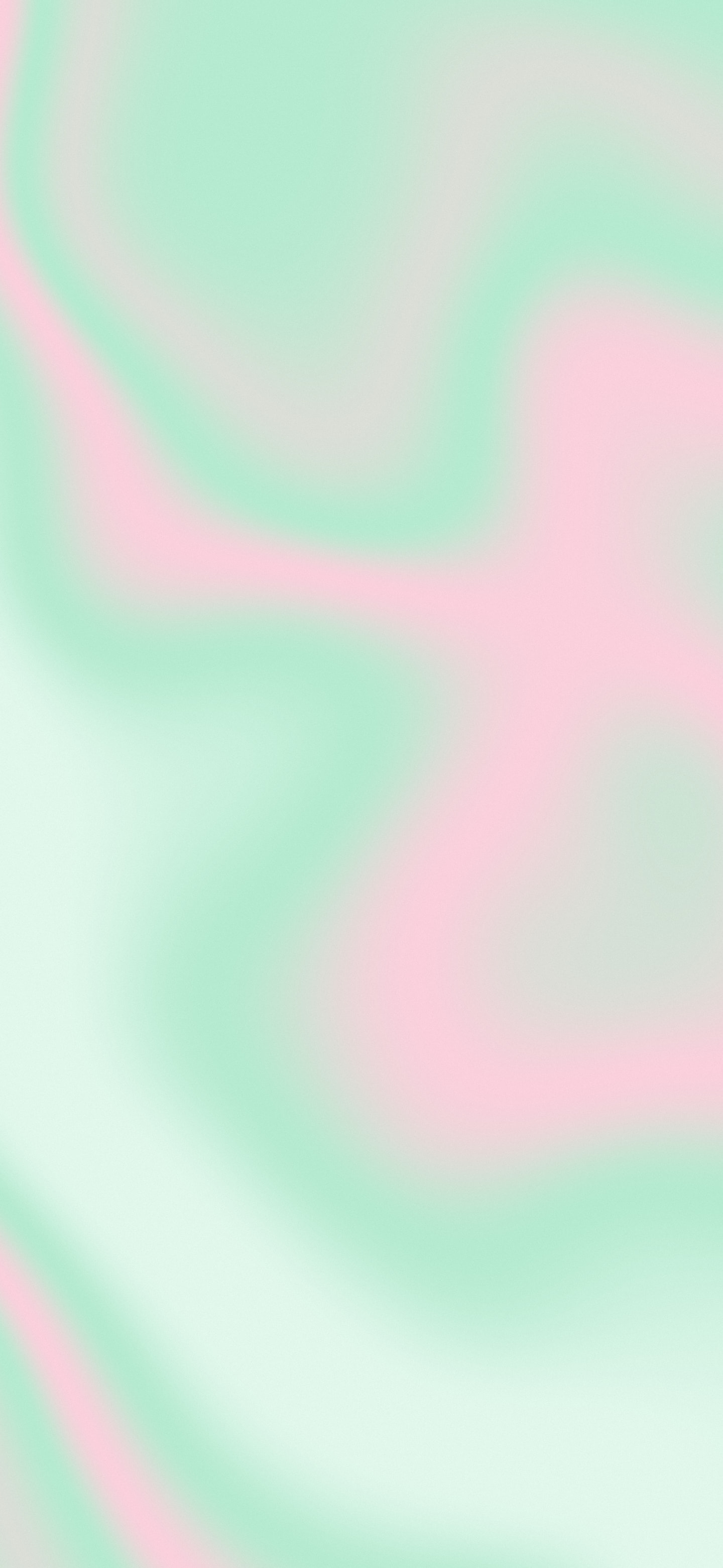 Mint and Pastel Pink Silky Gradient wallpaper for iPhone and Android