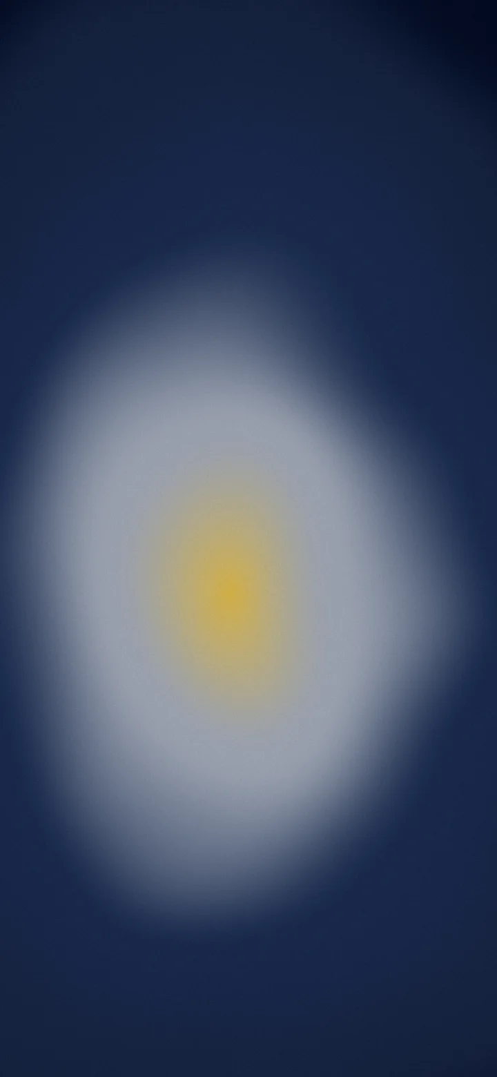 Navy and Gold Aura Gradient wallpaper for iPhone and Android