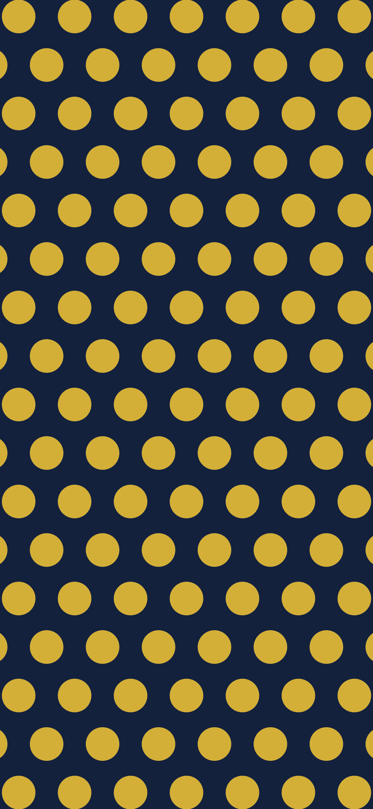 Navy and Gold Polka Dot wallpaper for iPhone and Android