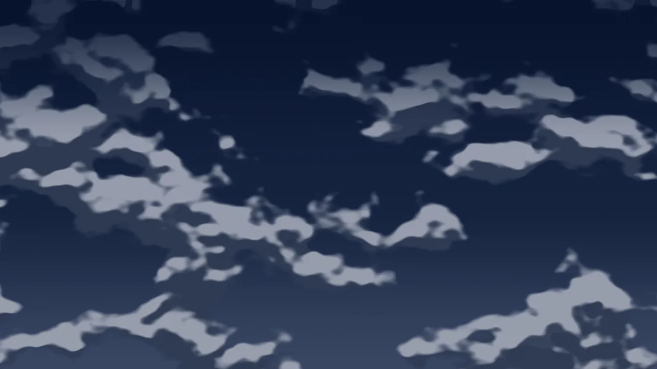Navy Cloudy Sky desktop wallpaper in 4K