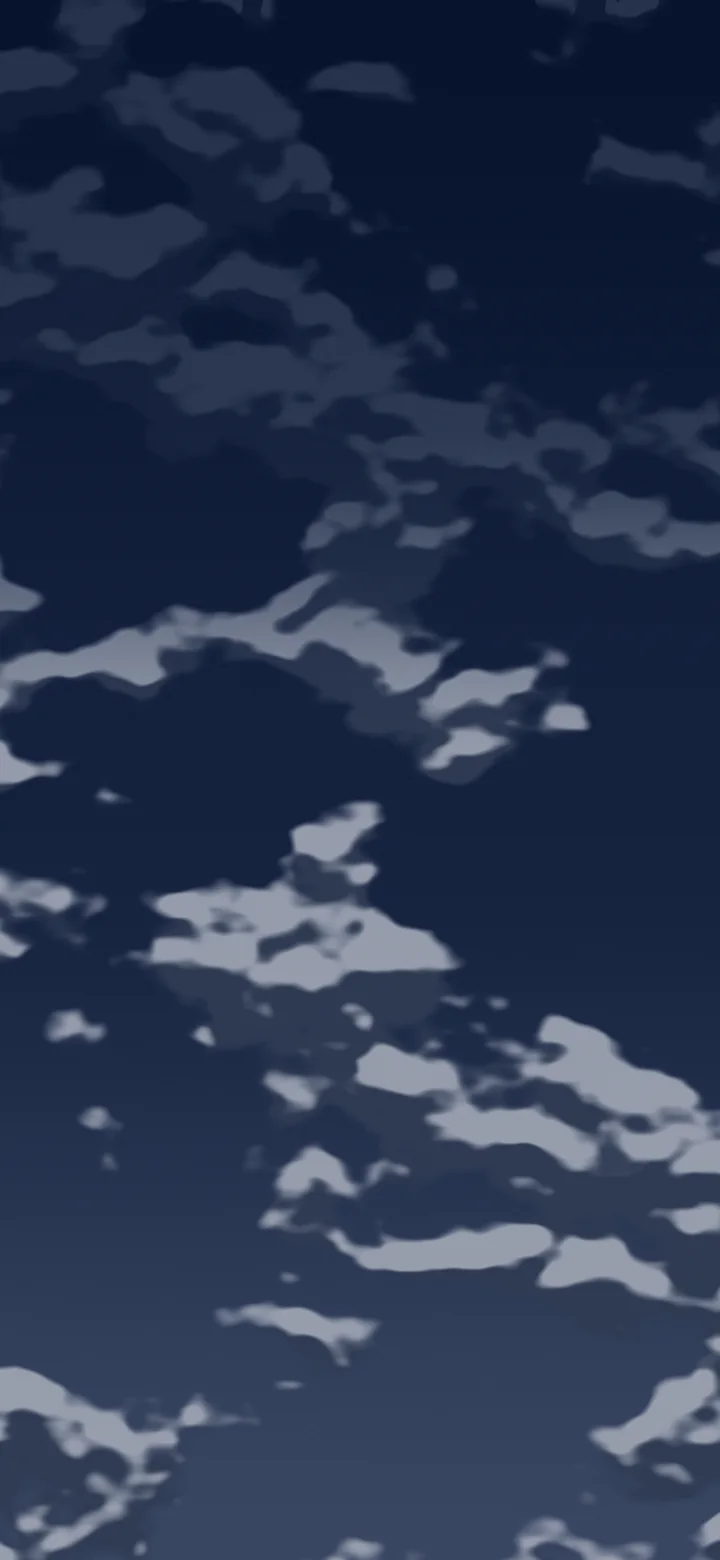 Navy Cloudy Sky wallpaper for iPhone and Android