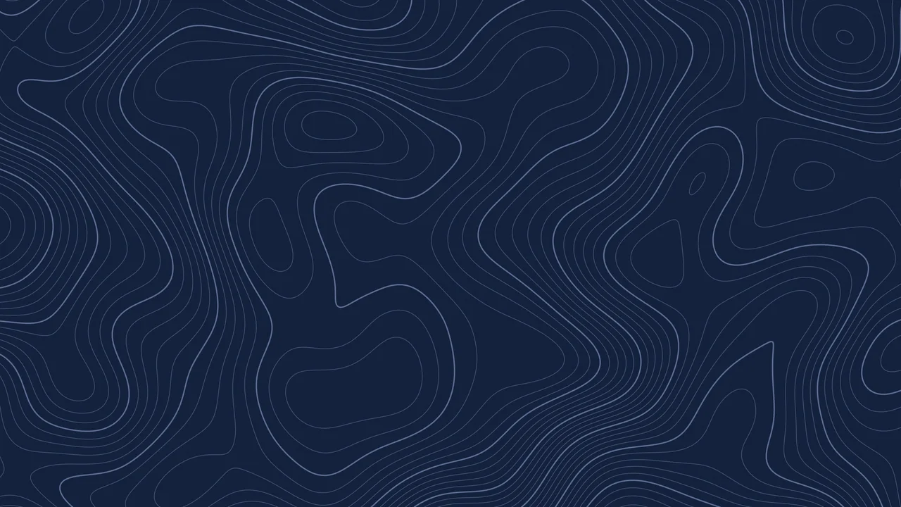 Navy Topographic Line desktop wallpaper in 4K