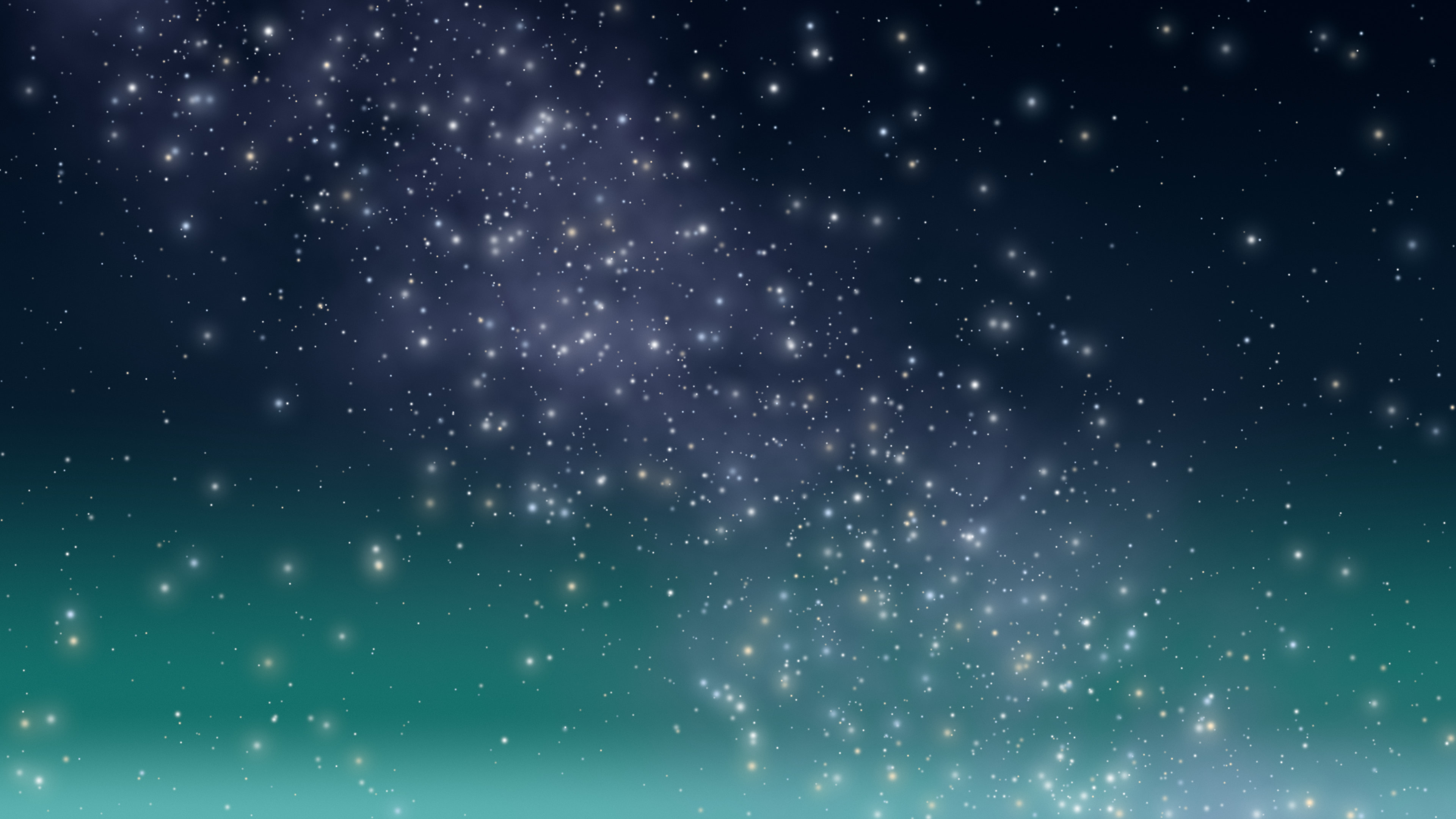 Northern Lights Milky Way Galaxy desktop wallpaper in 4K