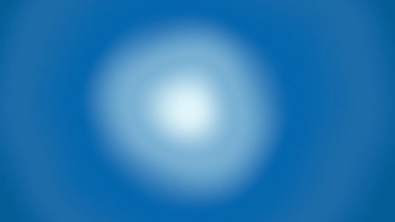 Ocean Blue Aura Gradient desktop wallpaper in 4K