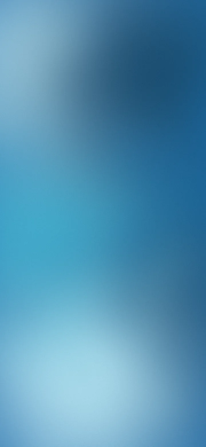 Ocean Blue Dreamy Aura Gradient wallpaper for iPhone and Android